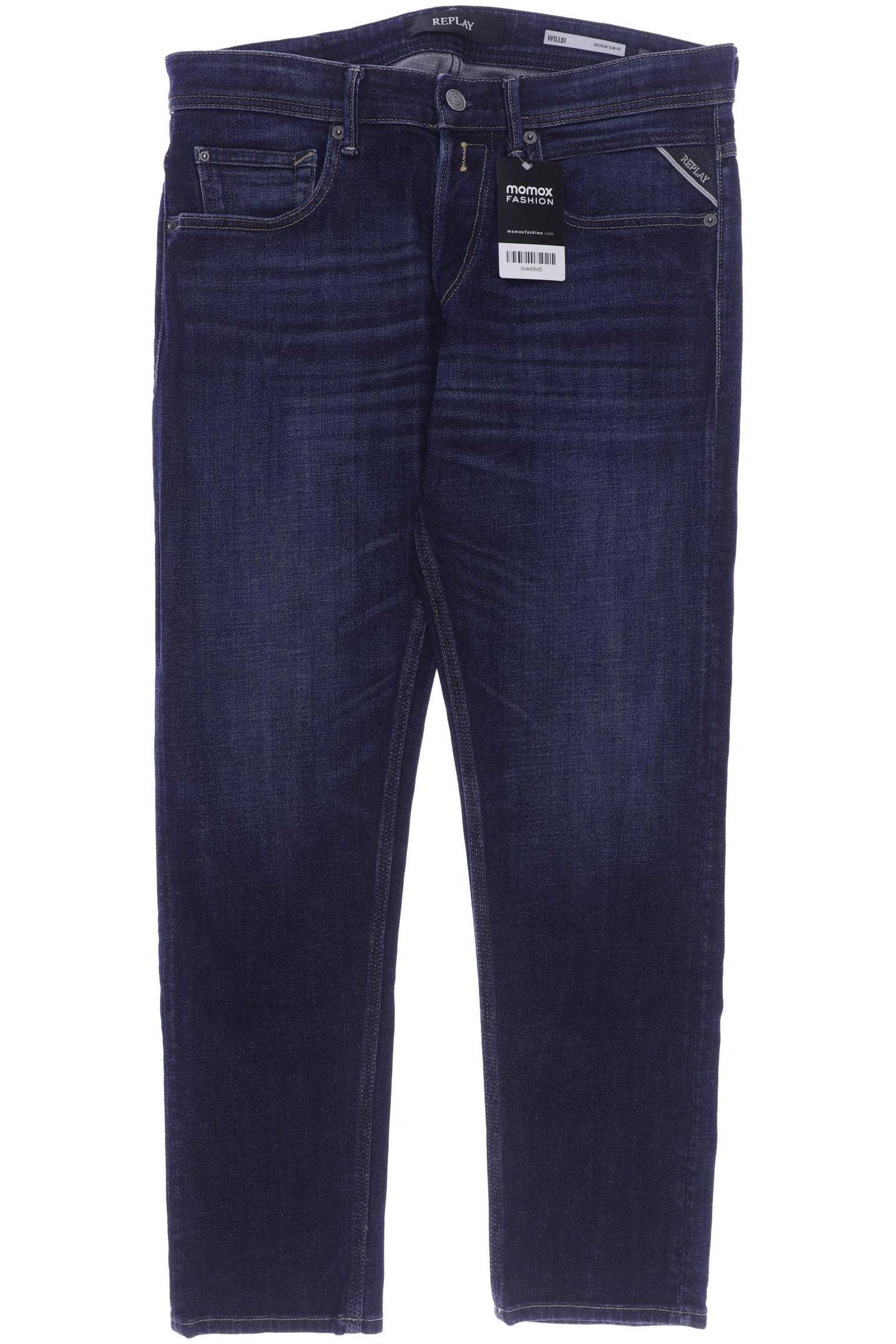 

Replay Herren Jeans, marineblau, Gr. 30