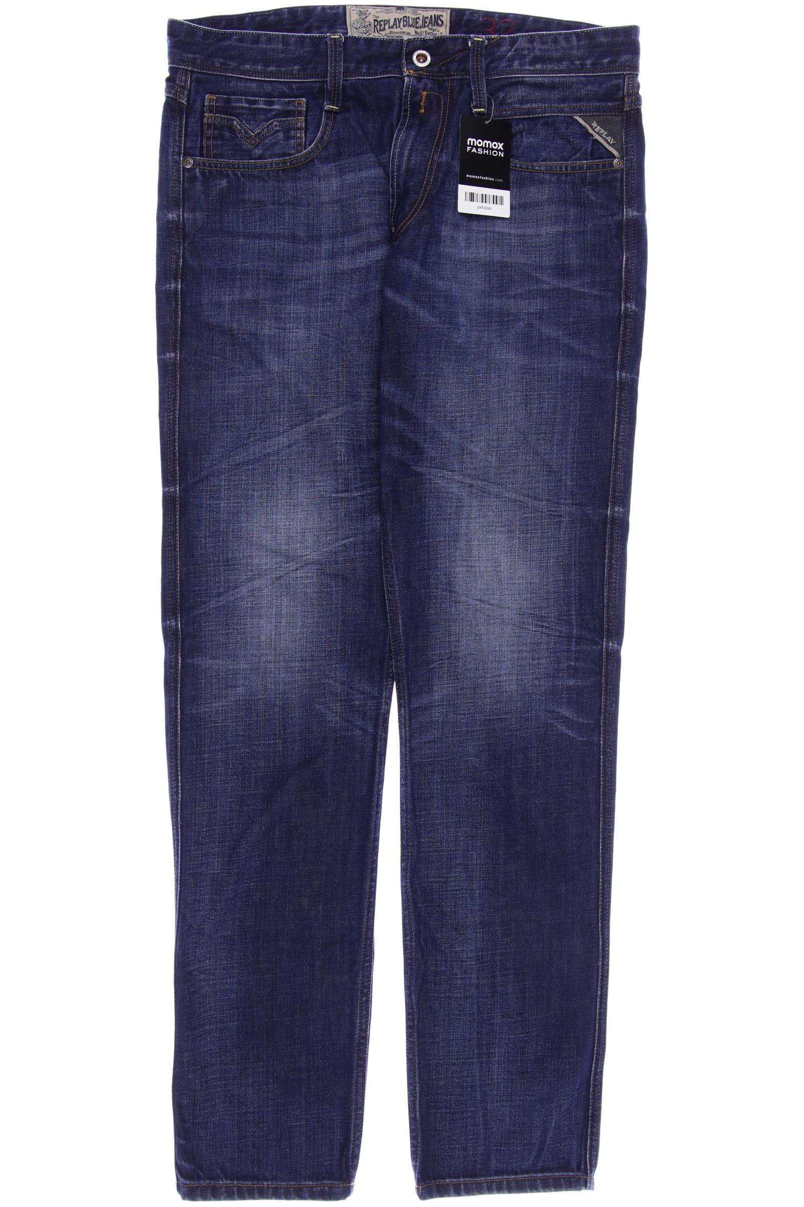 

Replay Herren Jeans, blau