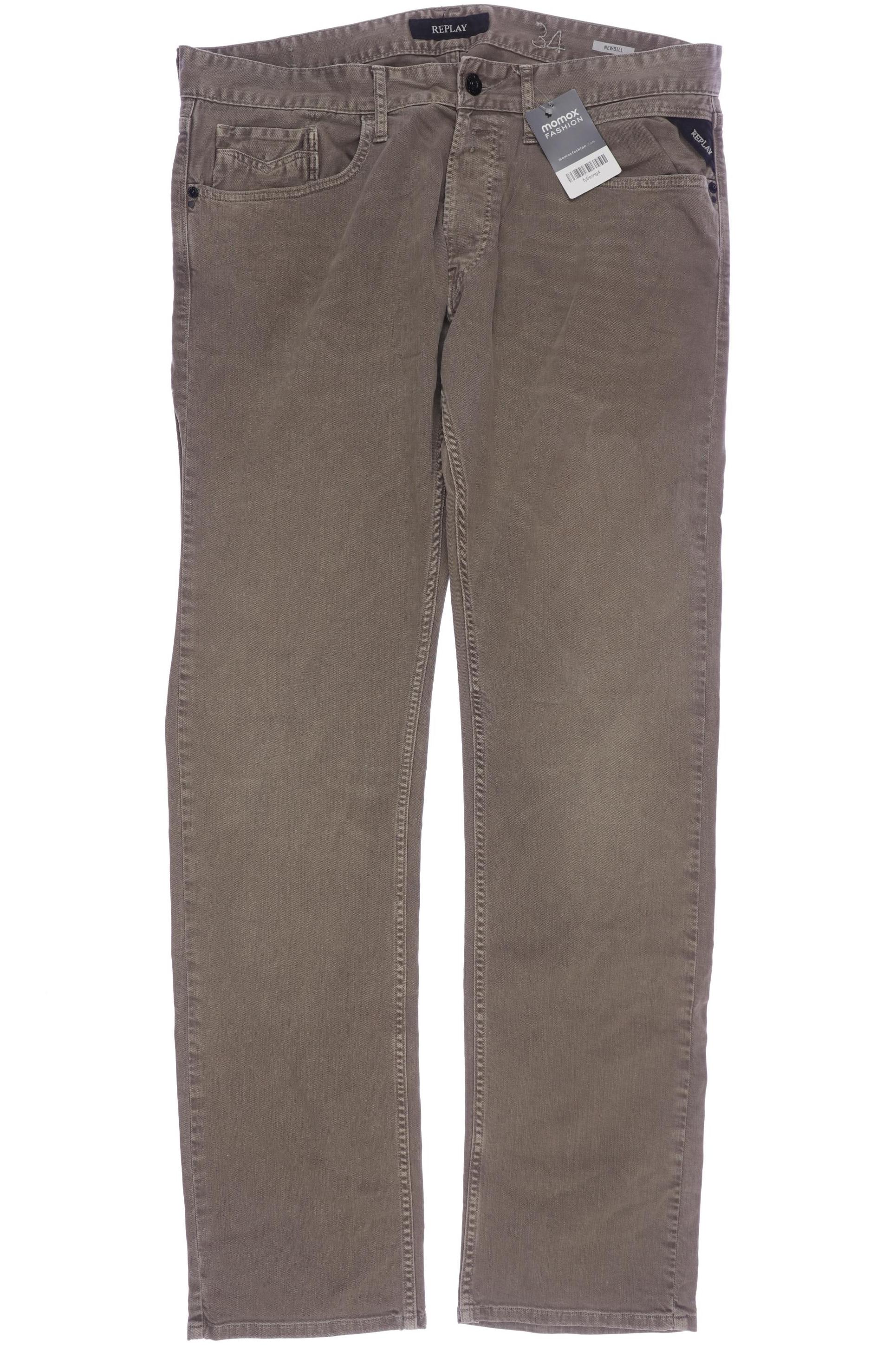

Replay Herren Jeans, braun, Gr. 34