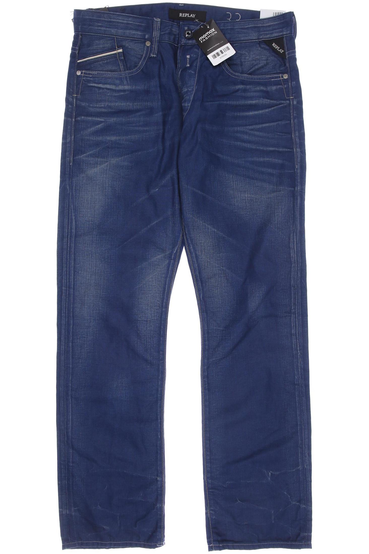 

Replay Herren Jeans, blau, Gr. 33