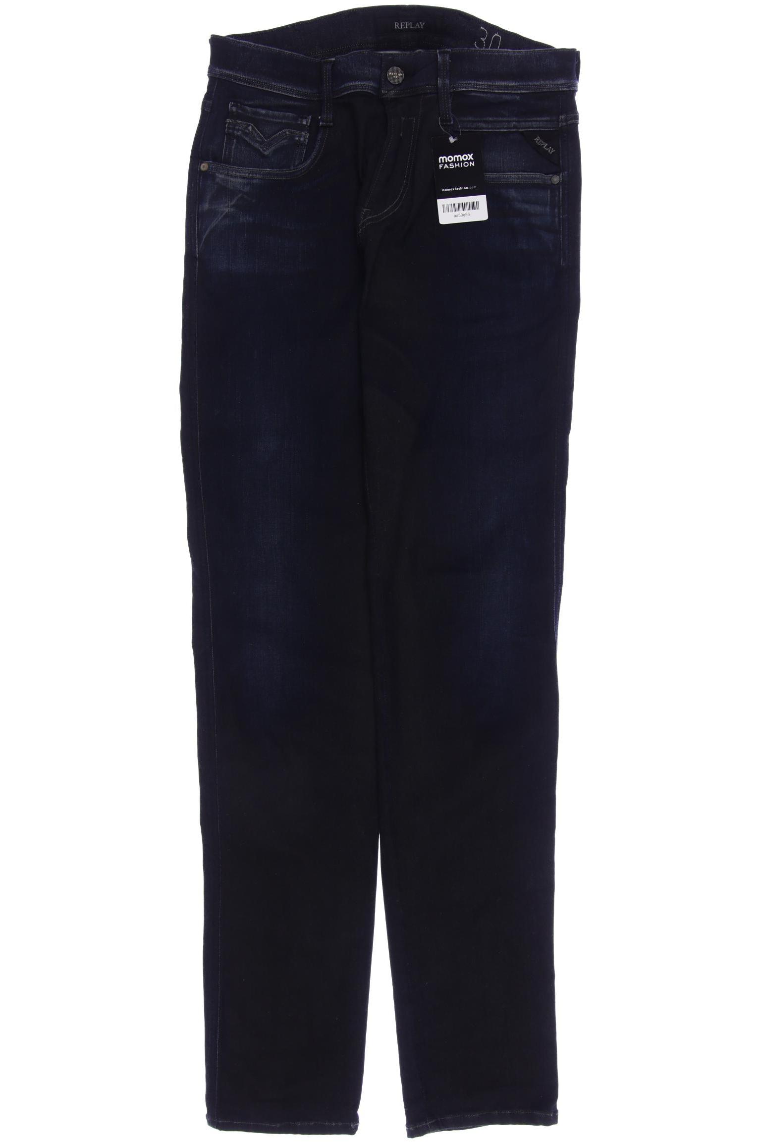 

Replay Herren Jeans, marineblau
