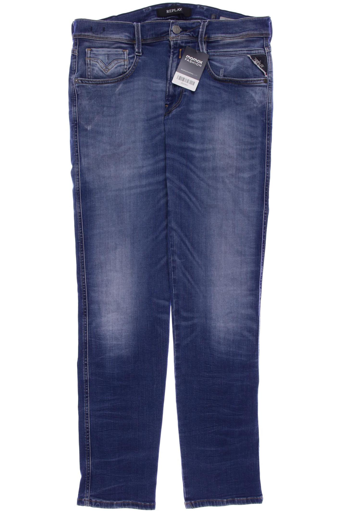 

Replay Herren Jeans, blau