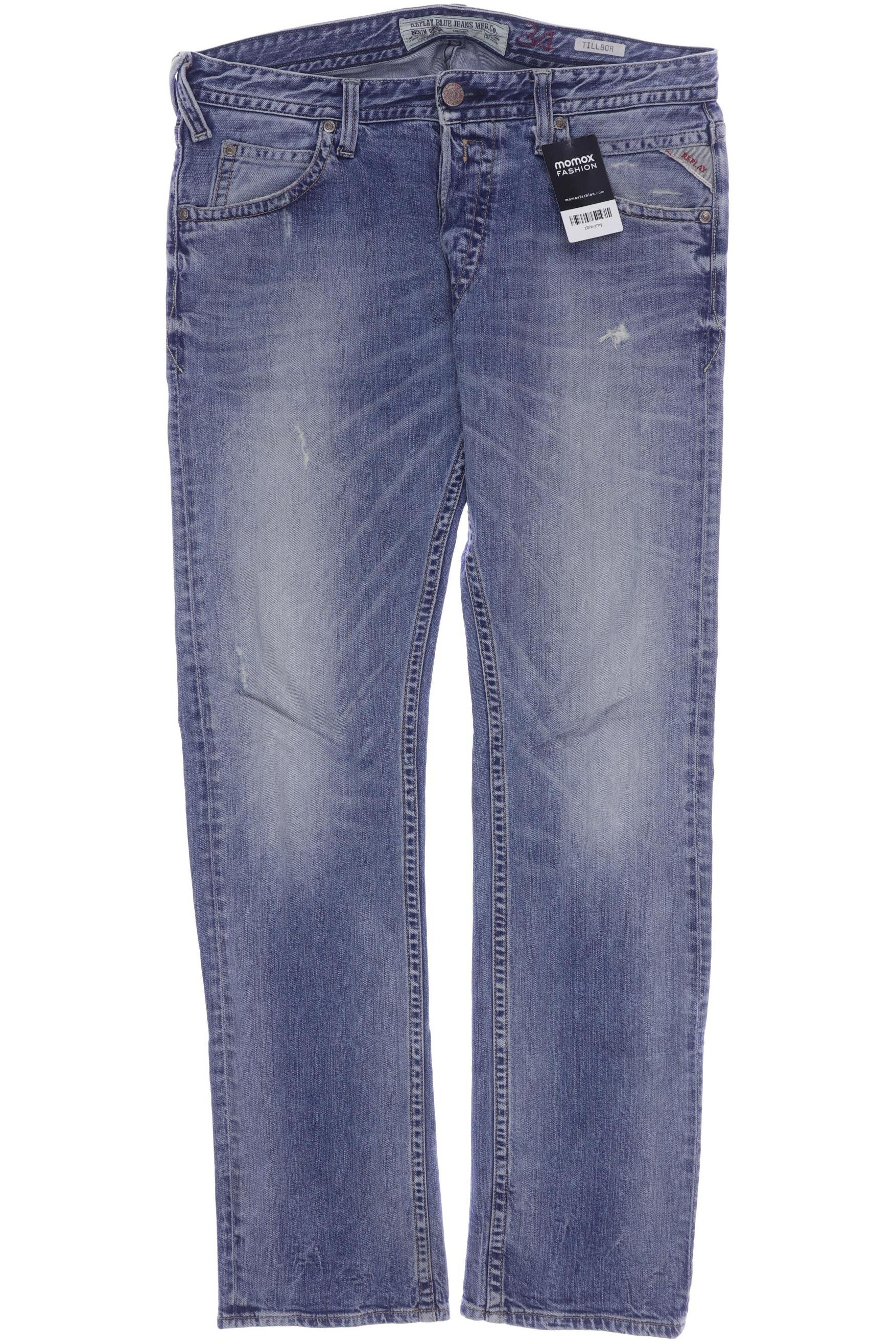 

Replay Herren Jeans, blau