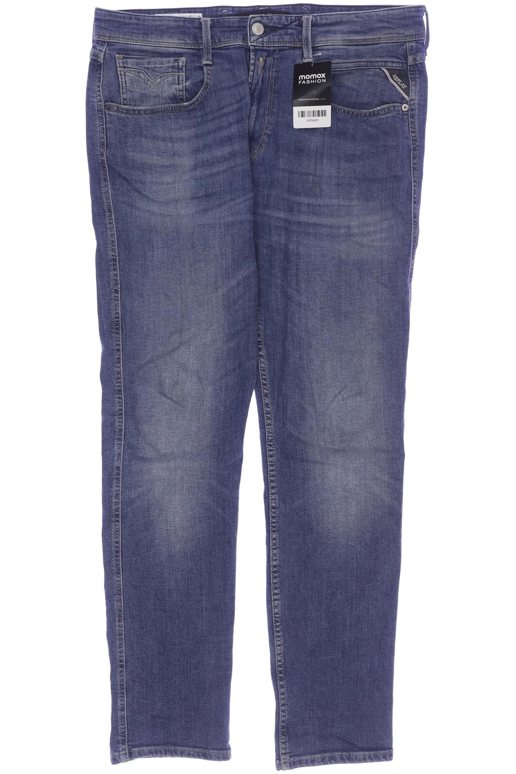 

Replay Herren Jeans, marineblau, Gr. 33