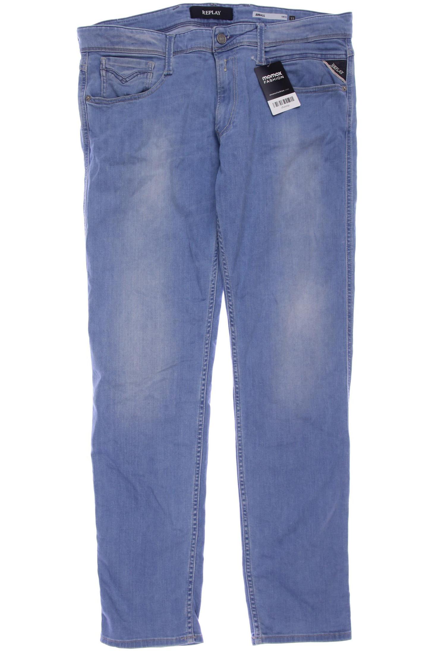 

Replay Herren Jeans, hellblau