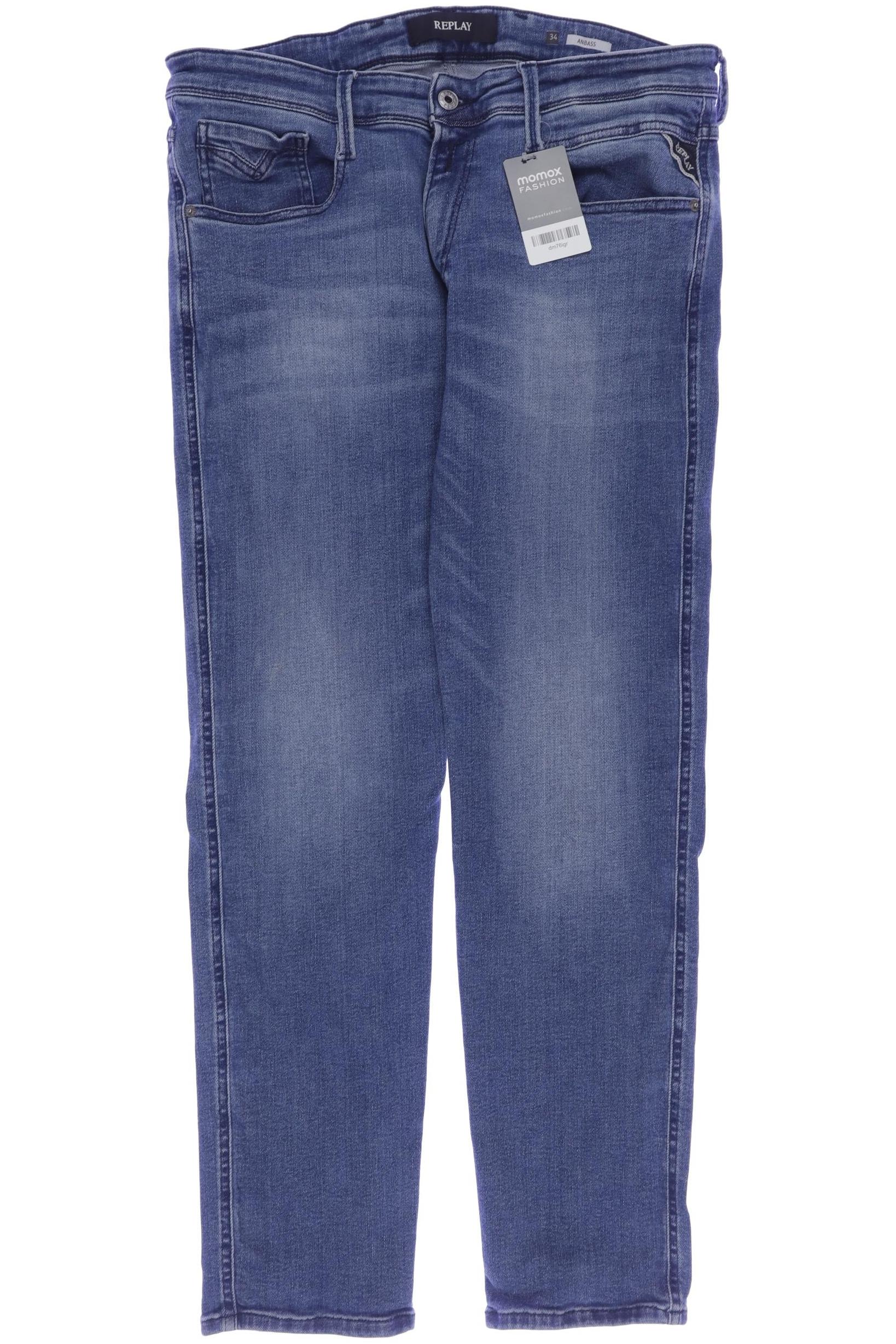 

Replay Herren Jeans, blau, Gr. 34