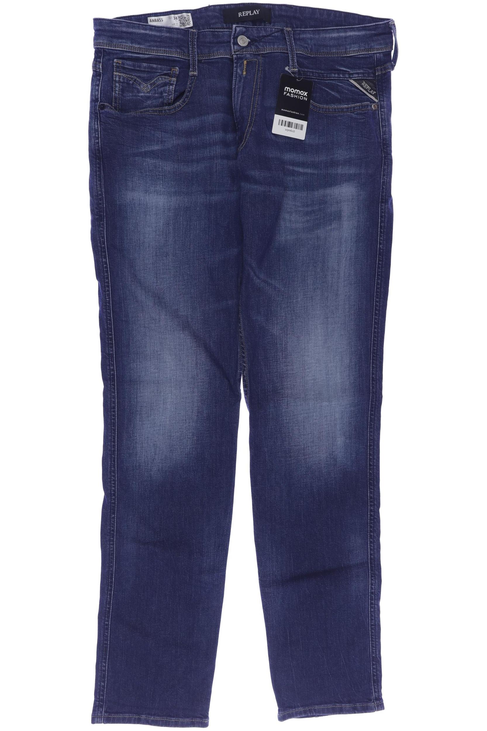 

Replay Herren Jeans, blau, Gr. 34
