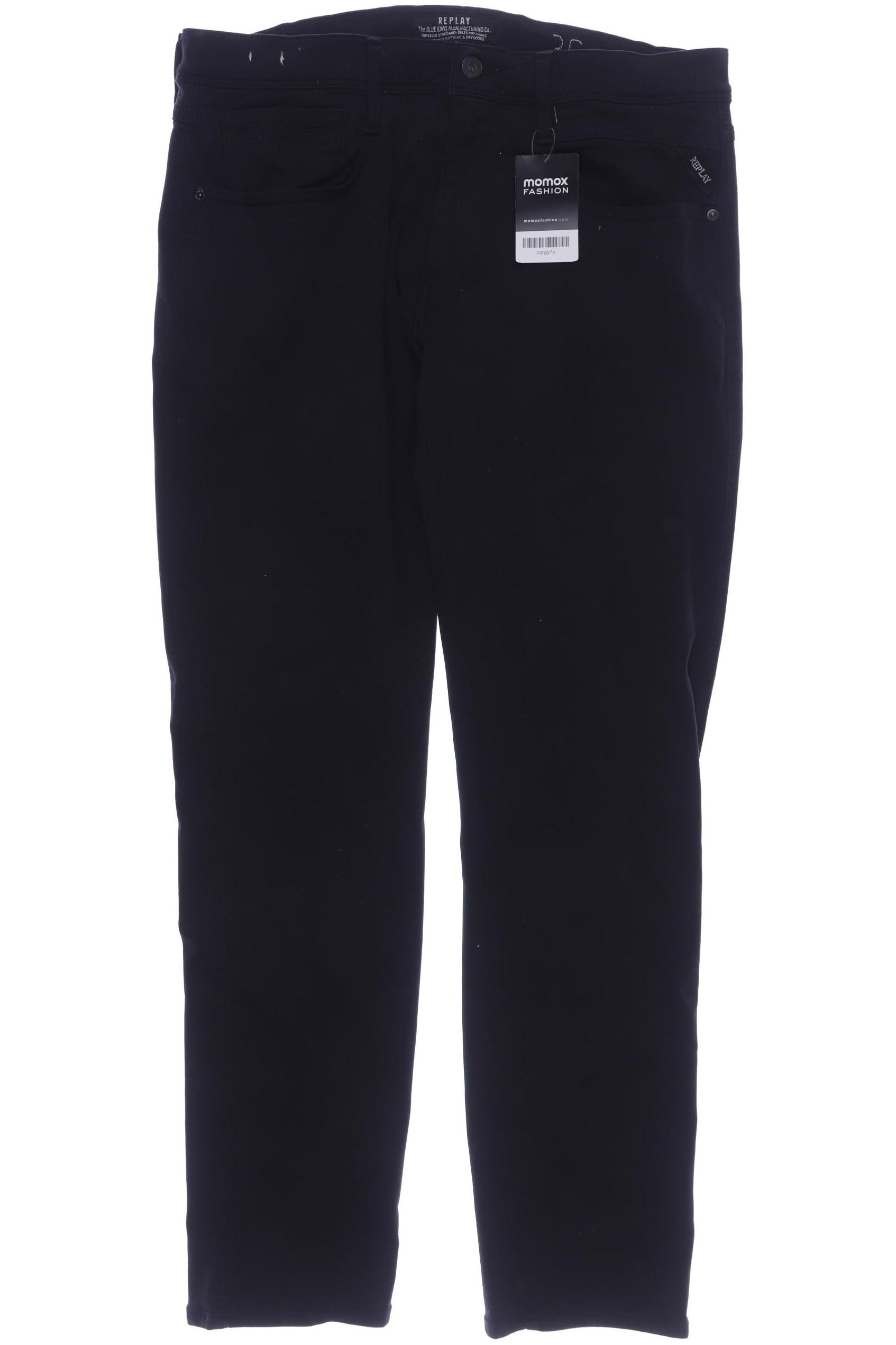 

Replay Herren Jeans, schwarz