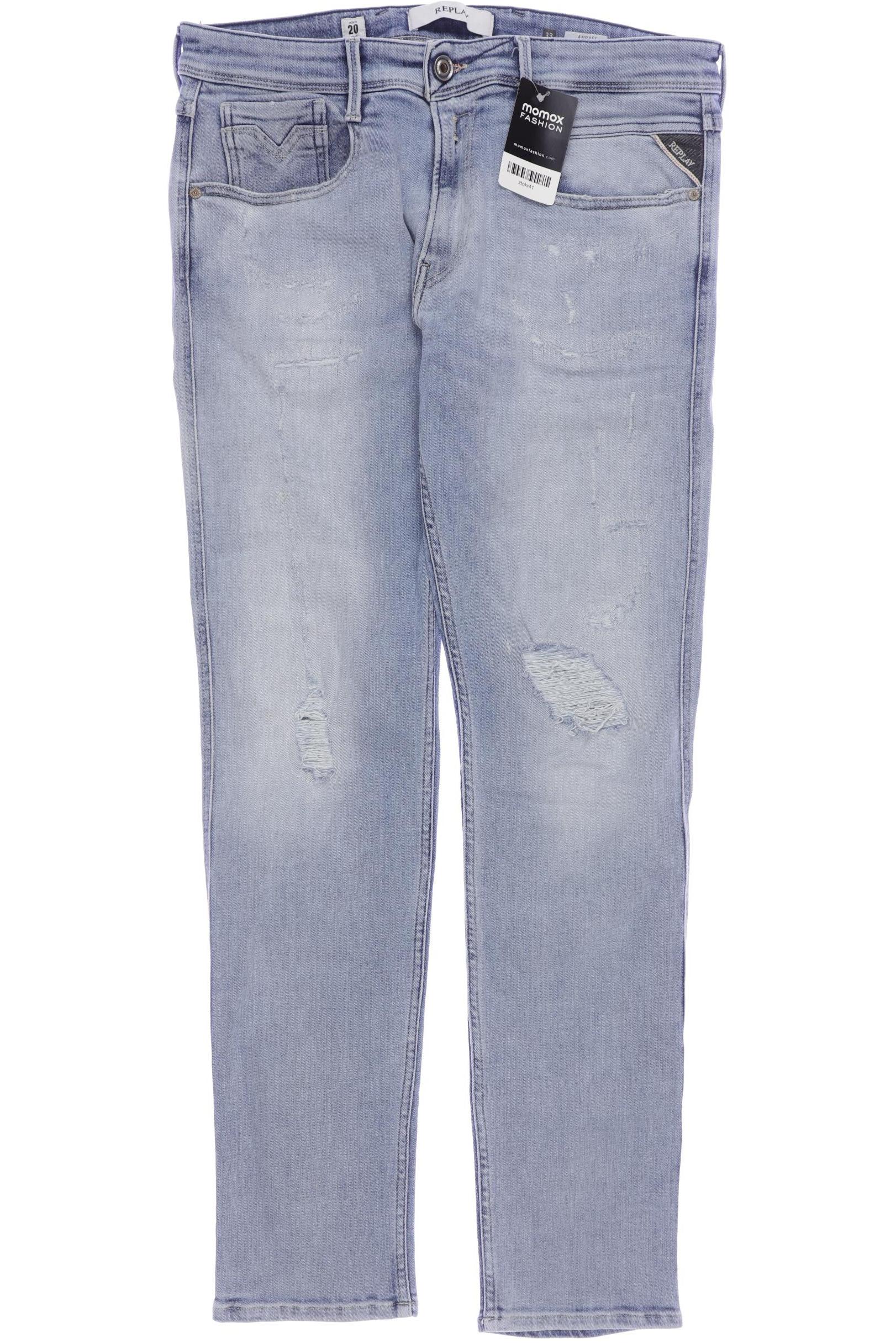 

Replay Herren Jeans, hellblau, Gr. 33