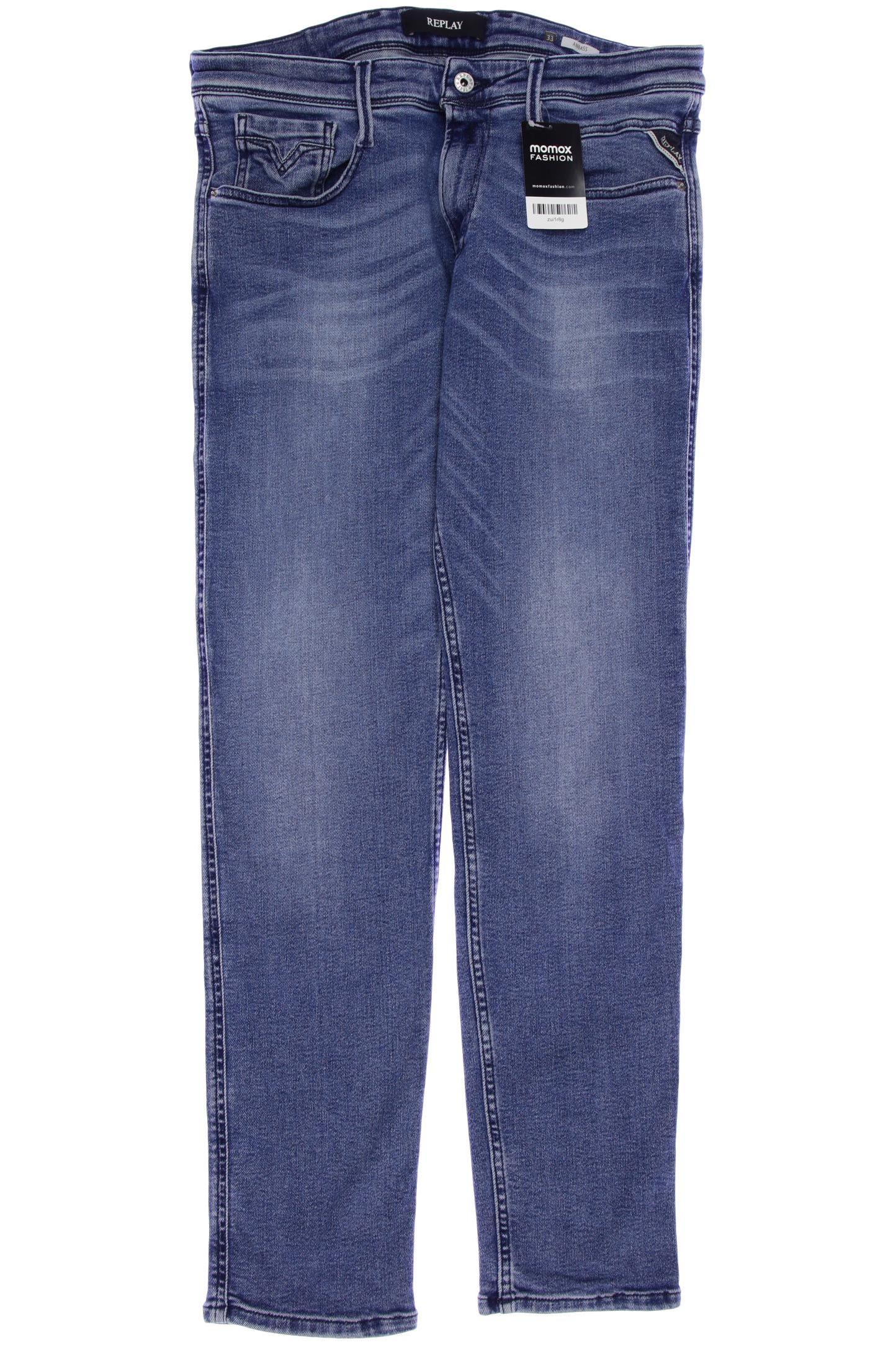 

Replay Herren Jeans, blau, Gr. 33