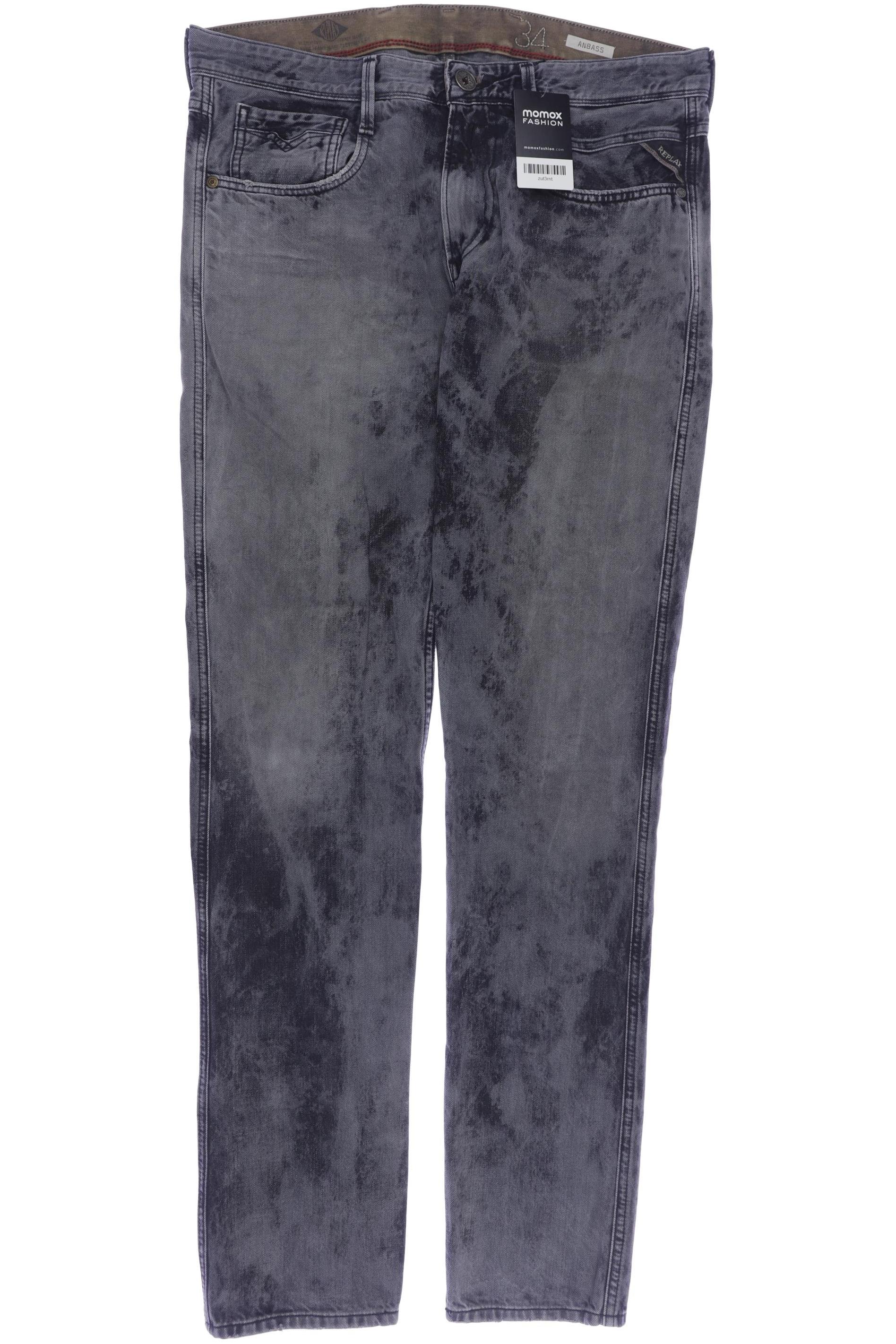 

Replay Herren Jeans, grau, Gr. 34