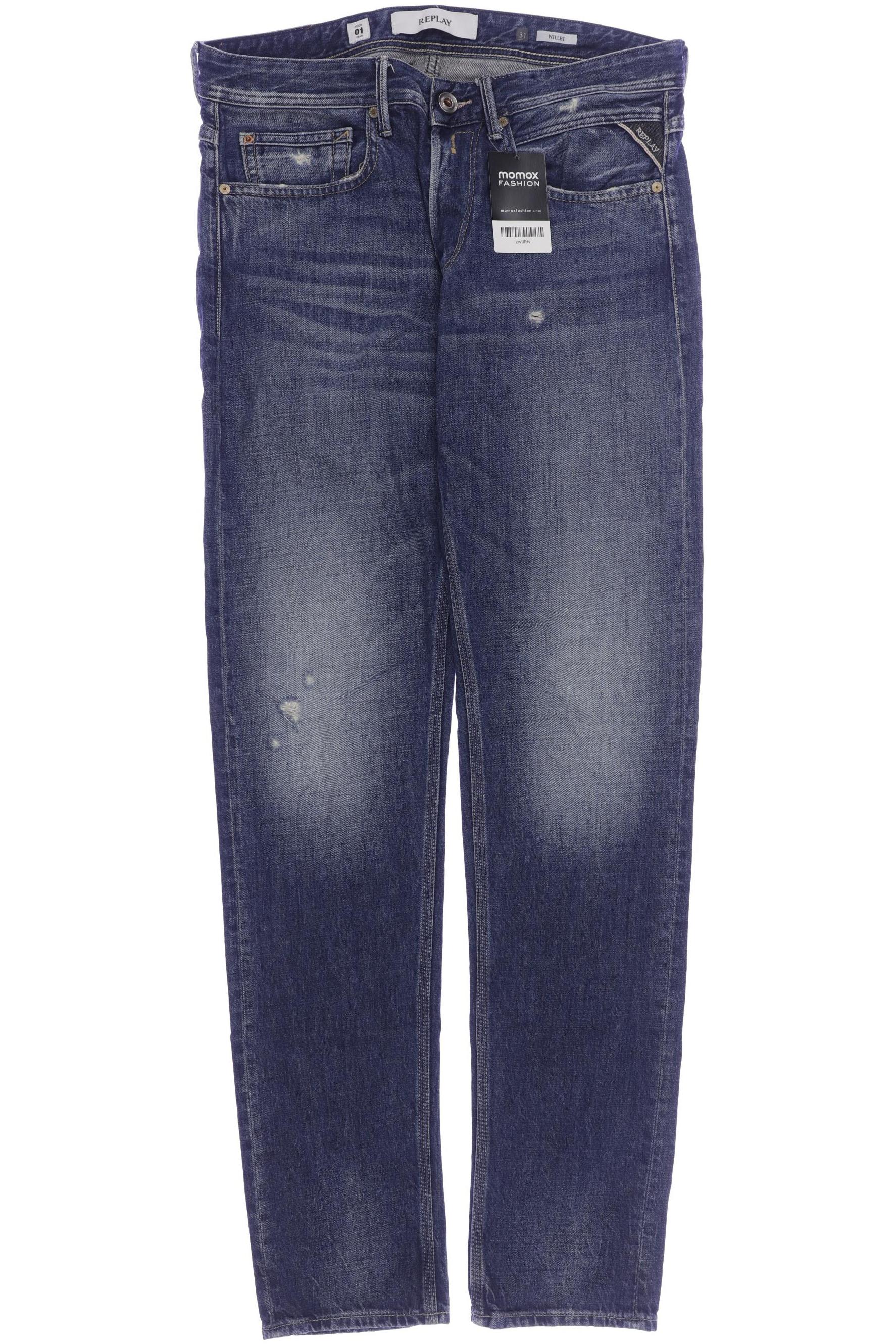 

Replay Herren Jeans, marineblau, Gr. 31
