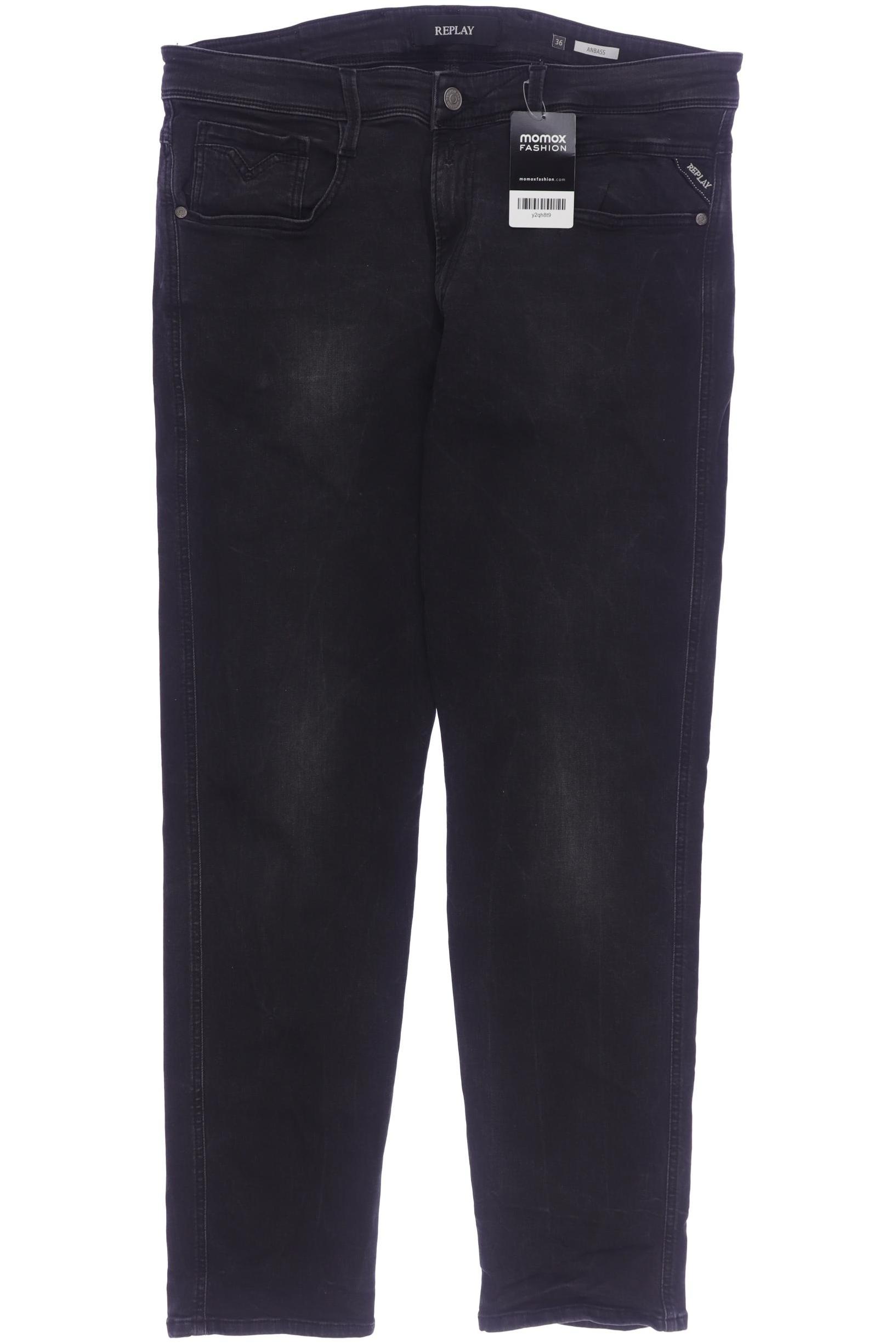

Replay Herren Jeans, schwarz, Gr. 36