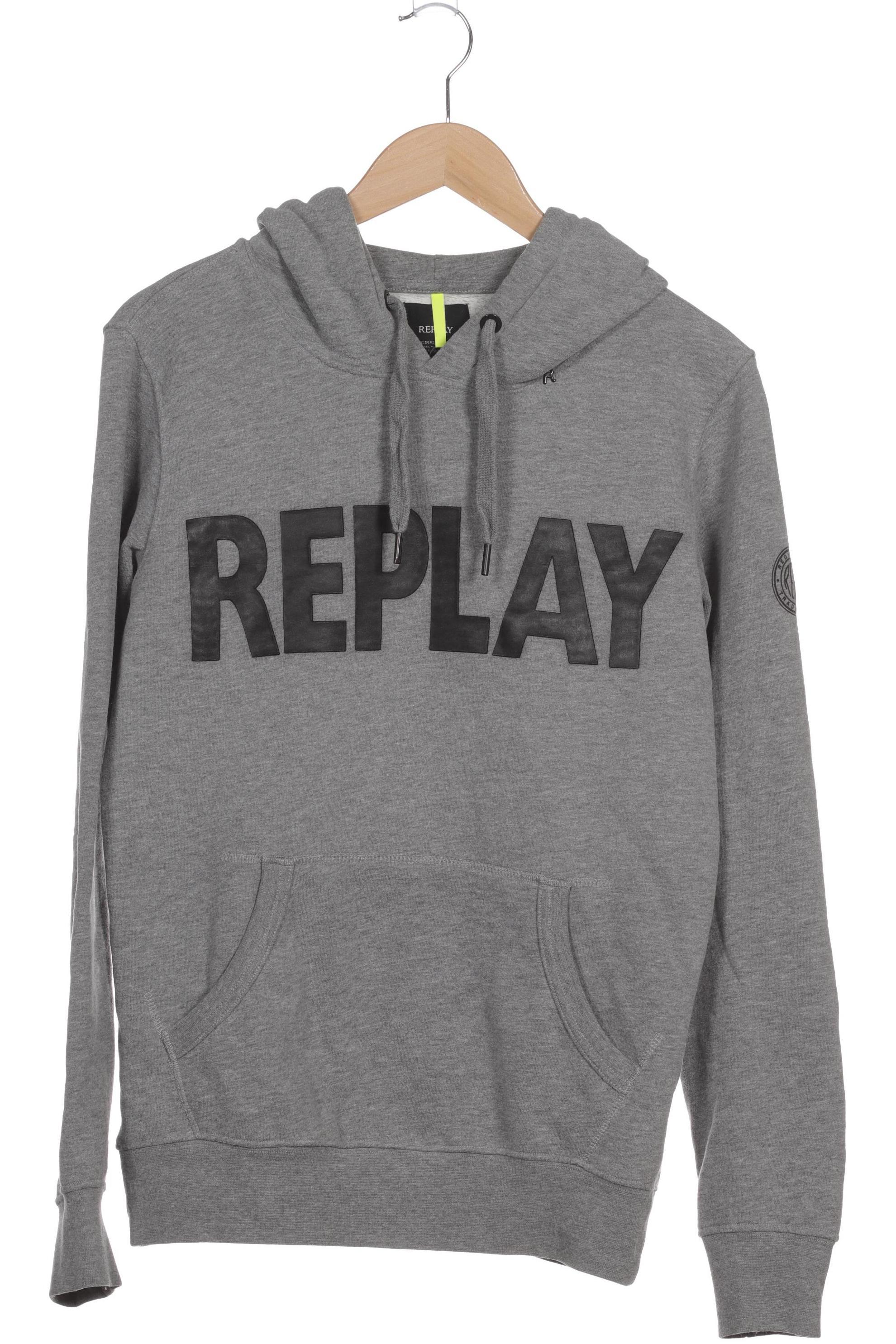 

Replay Herren Kapuzenpullover, grau, Gr.