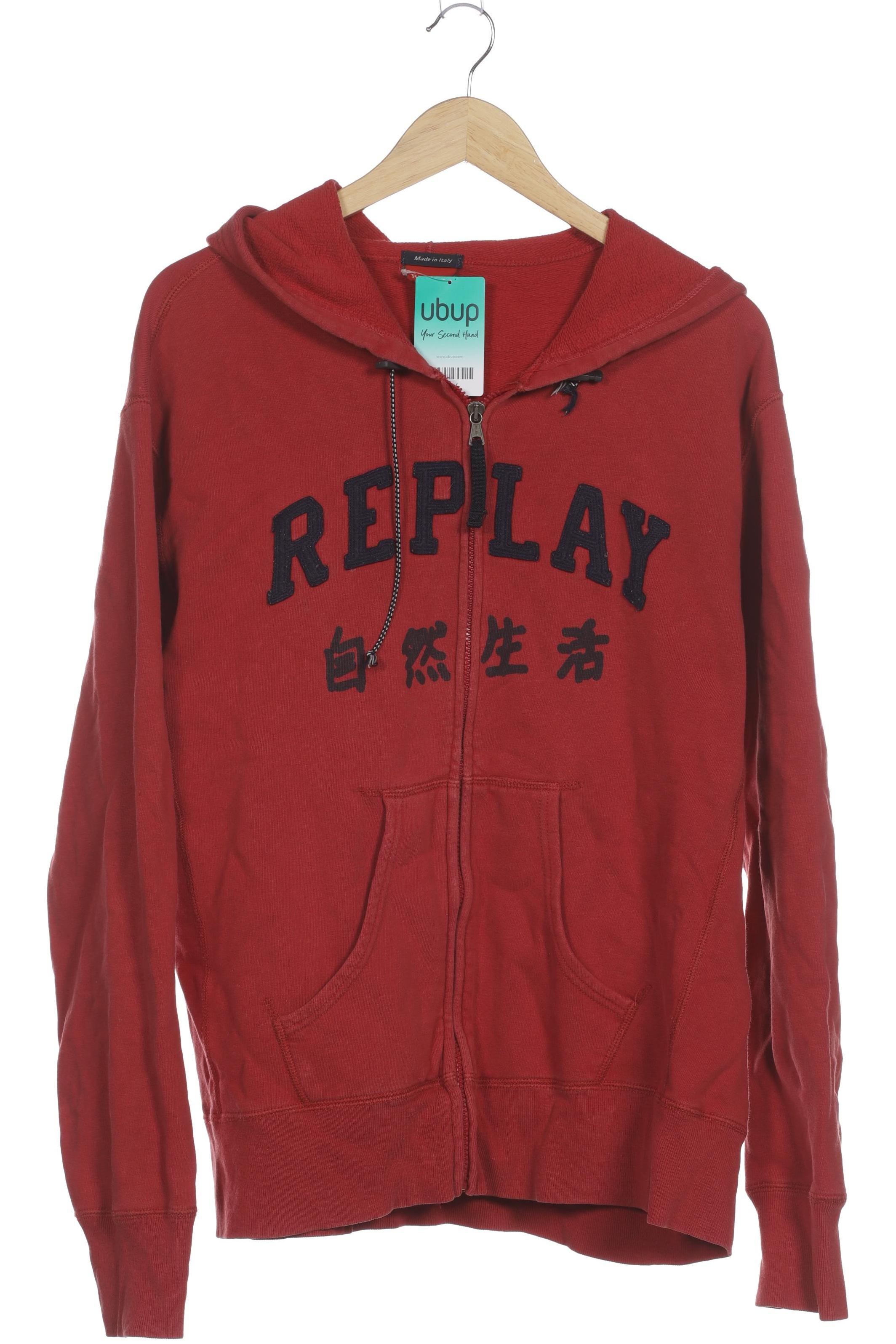 

Replay Herren Kapuzenpullover, rot, Gr.