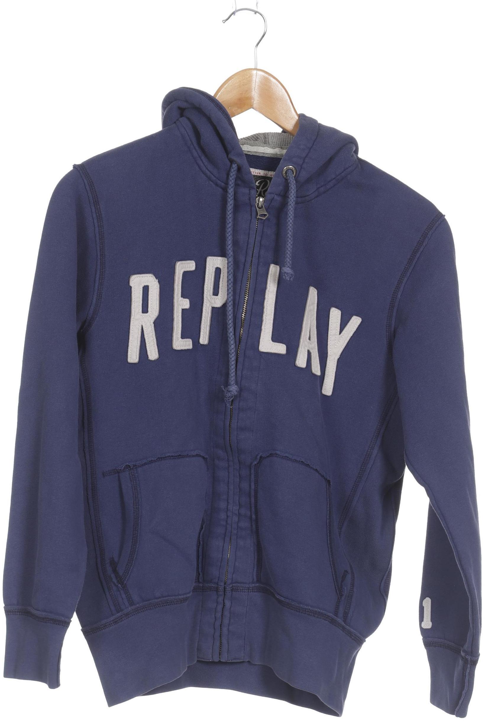 Thumbnail - Replay Herren Kapuzenpullover, blau, Gr.