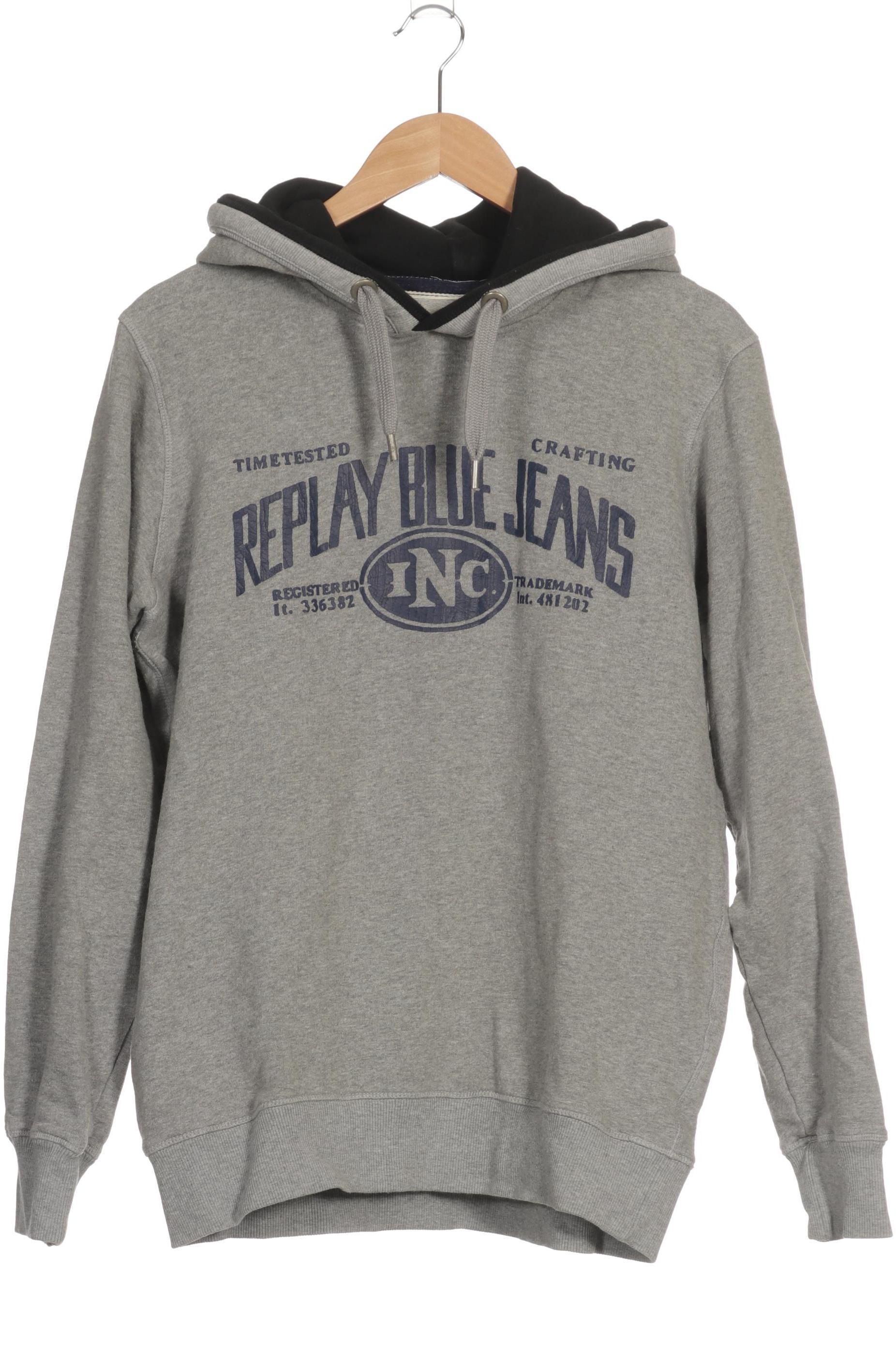 

Replay Herren Kapuzenpullover, grau, Gr.