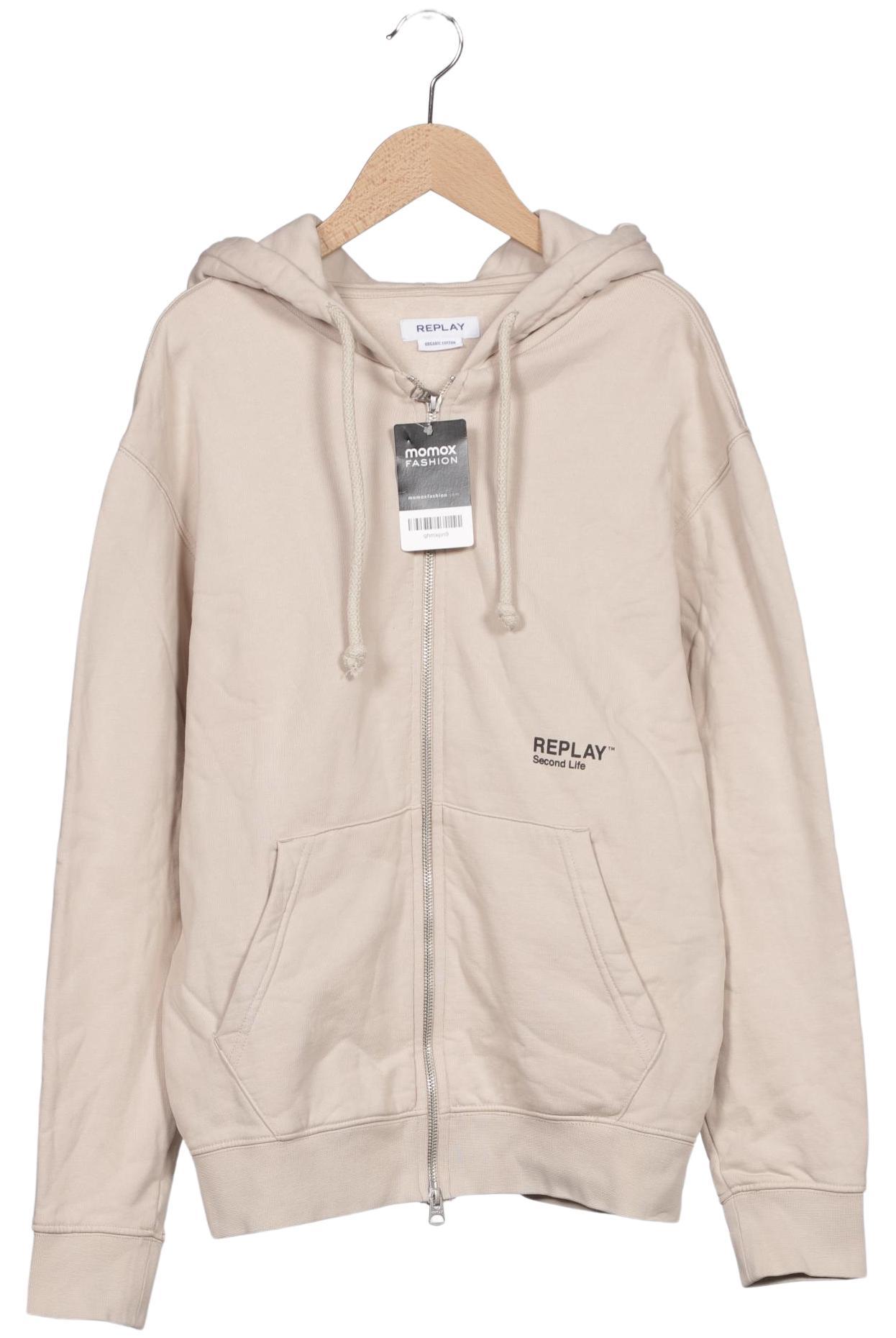 Thumbnail - Replay Herren Kapuzenpullover, beige, Gr. 46