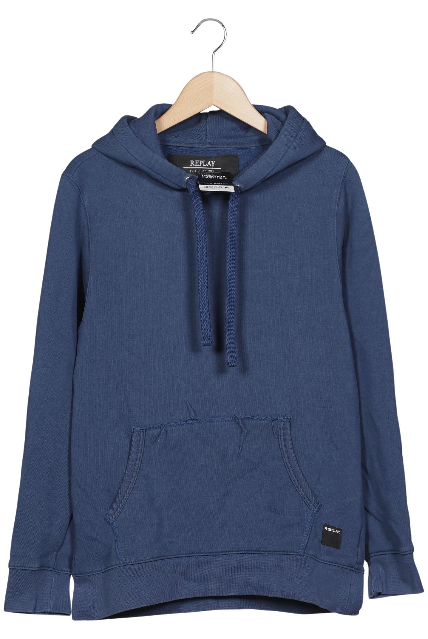 

Replay Herren Kapuzenpullover, marineblau, Gr. 48