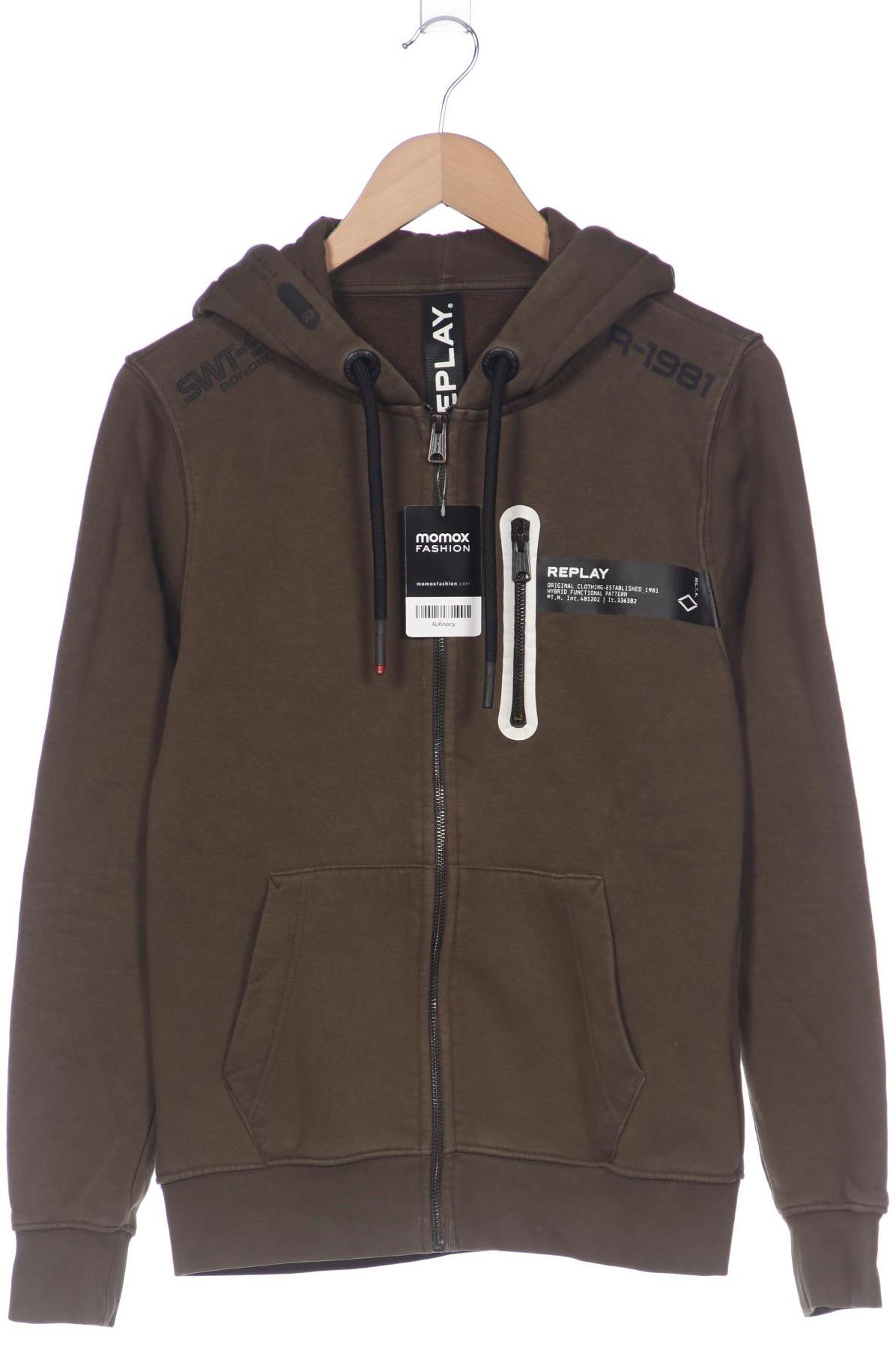 

Replay Herren Kapuzenpullover, grün, Gr. 48