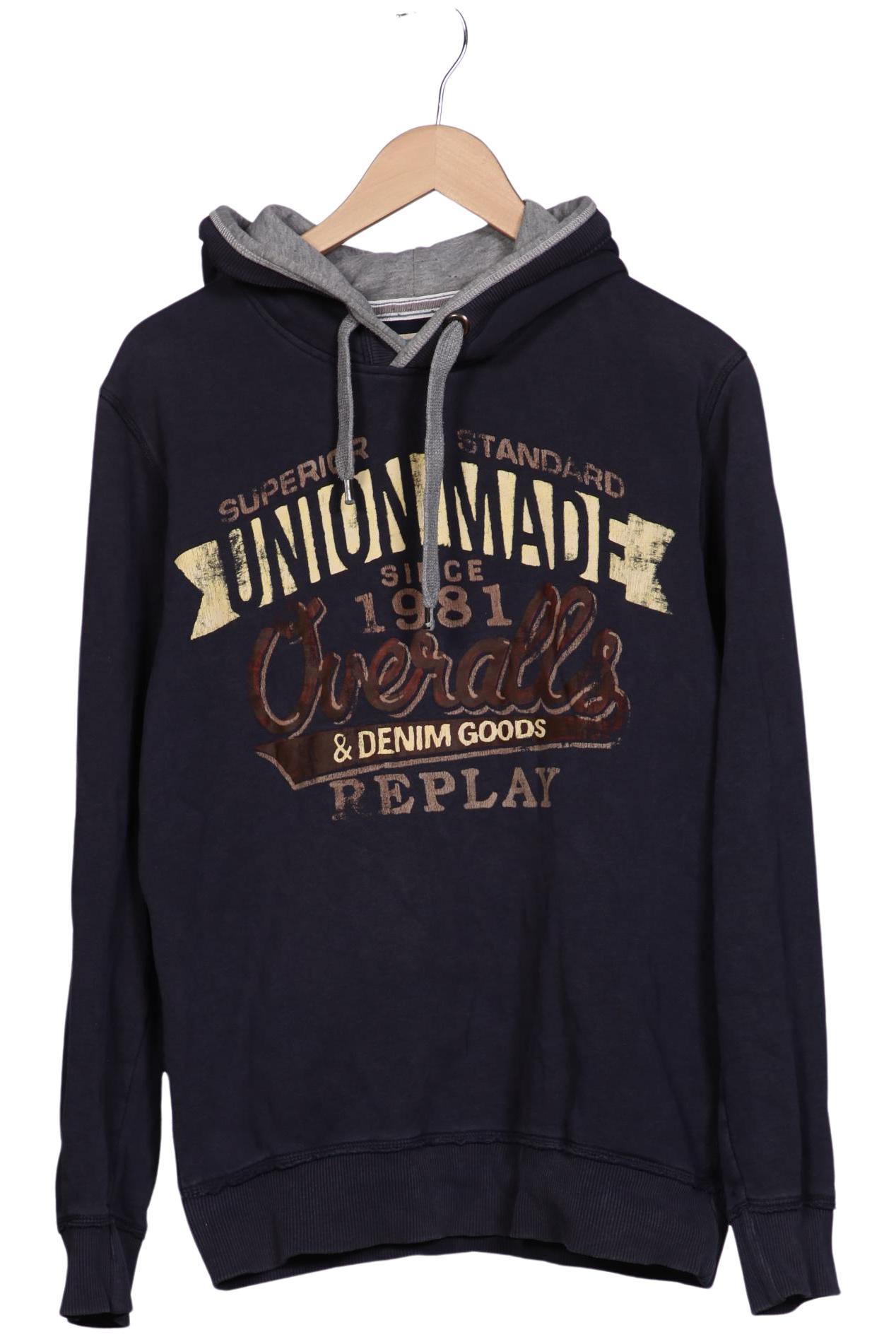 Thumbnail - Replay Herren Kapuzenpullover, marineblau, Gr. 48