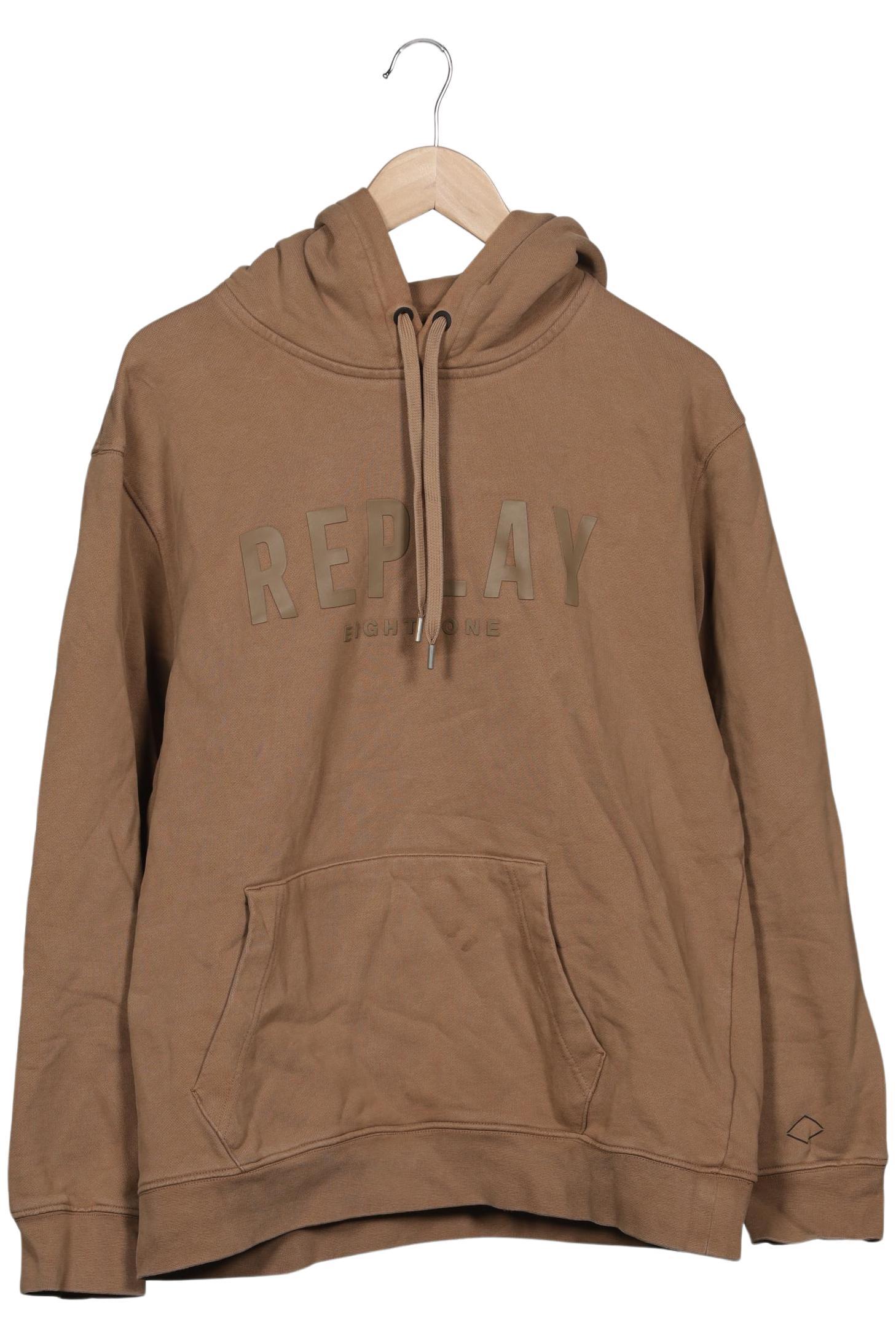 Thumbnail - Replay Herren Kapuzenpullover, braun, Gr. 54