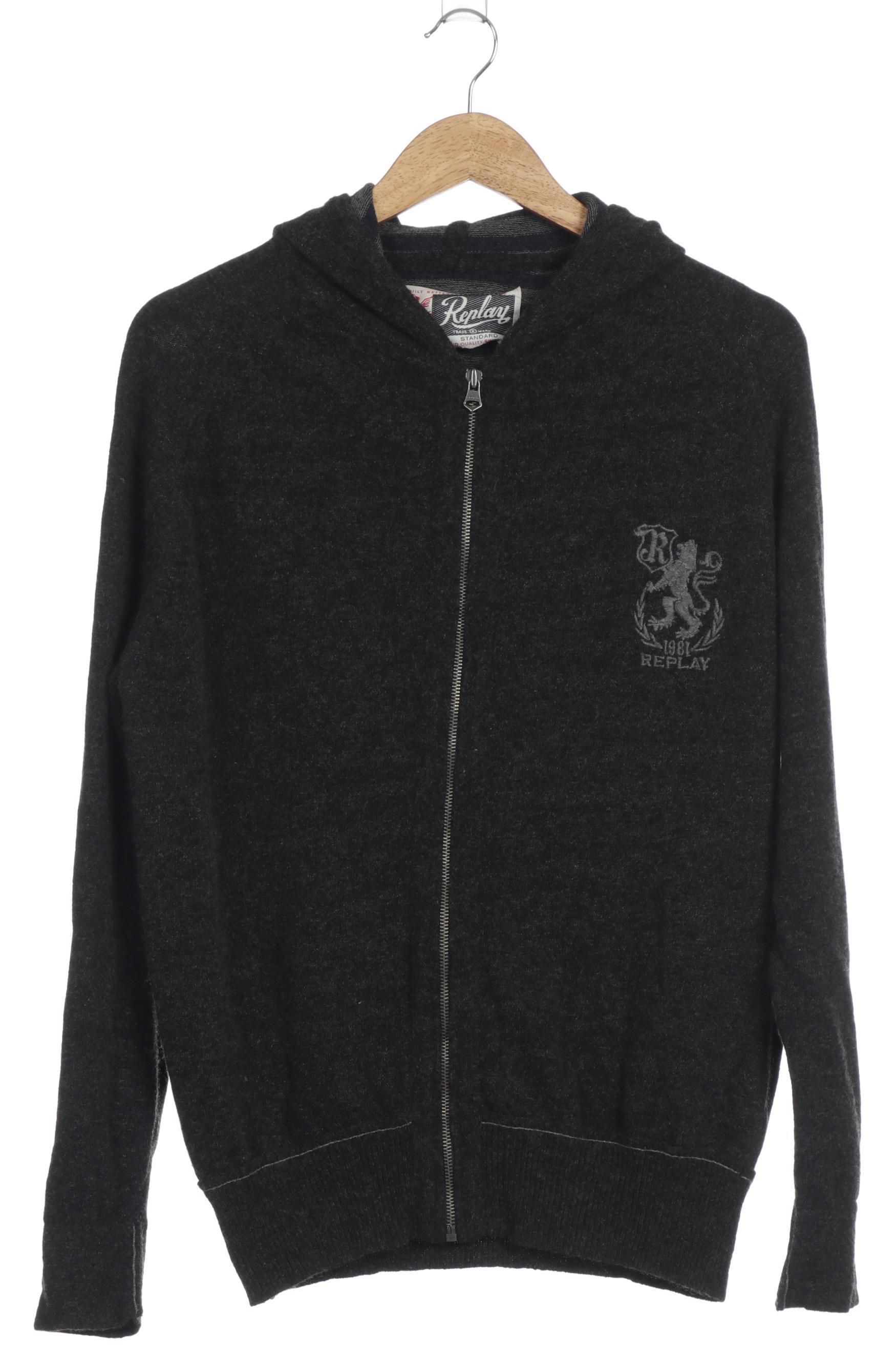 

Replay Herren Kapuzenpullover, grau, Gr.