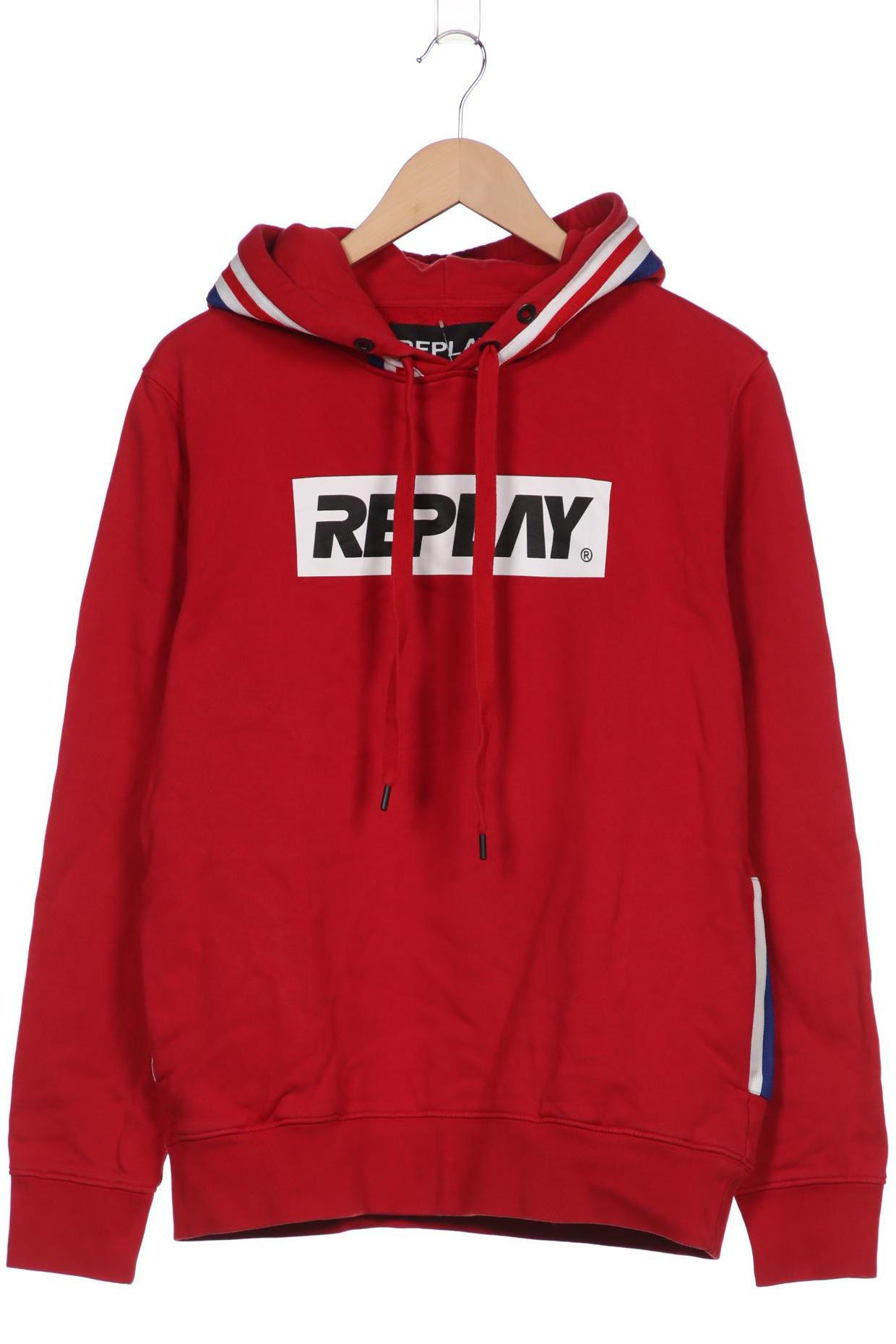 

Replay Herren Kapuzenpullover, rot