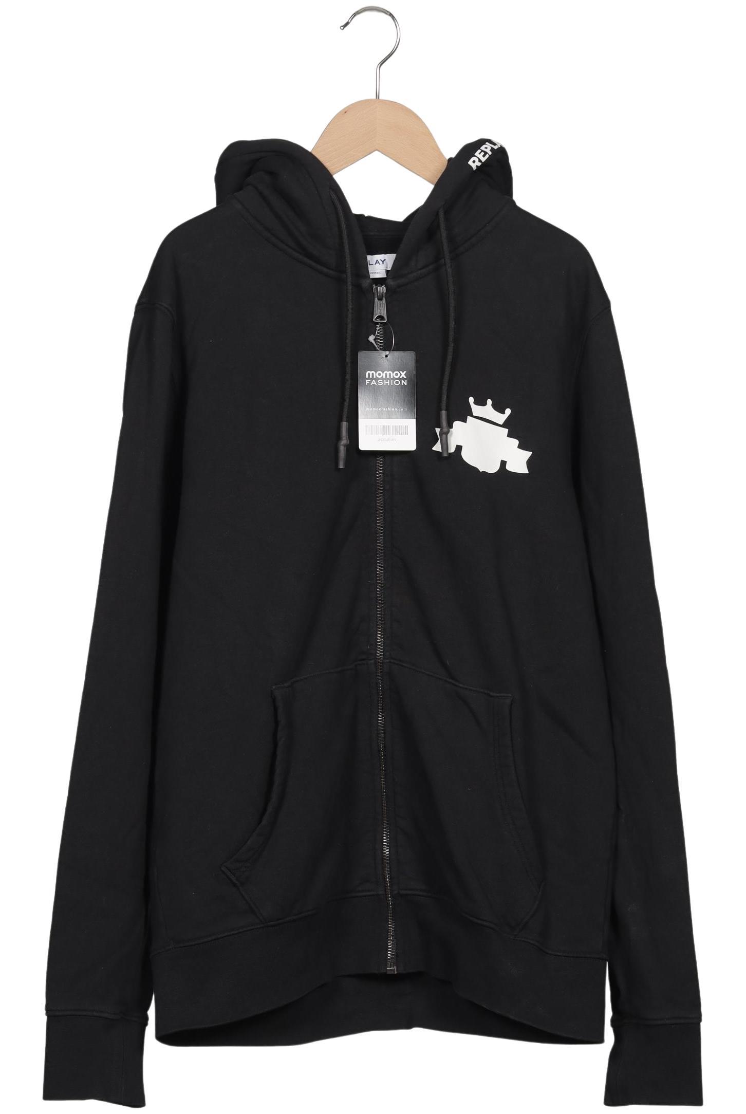 

Replay Herren Kapuzenpullover, schwarz, Gr. 52