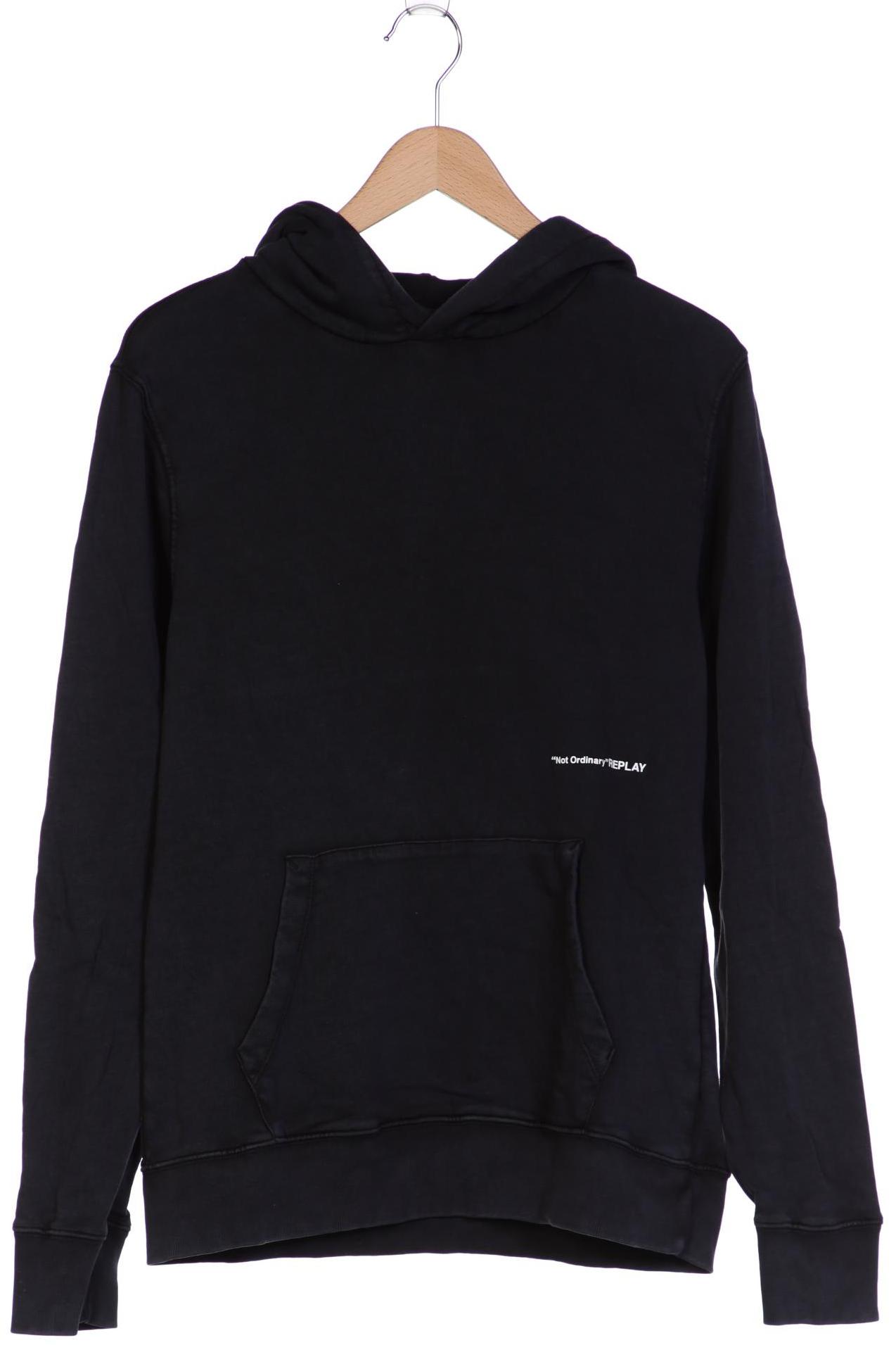 

Replay Herren Kapuzenpullover, schwarz