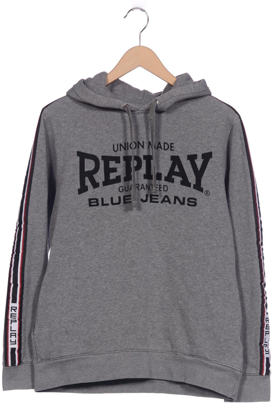

Replay Herren Kapuzenpullover, grau, Gr. 52