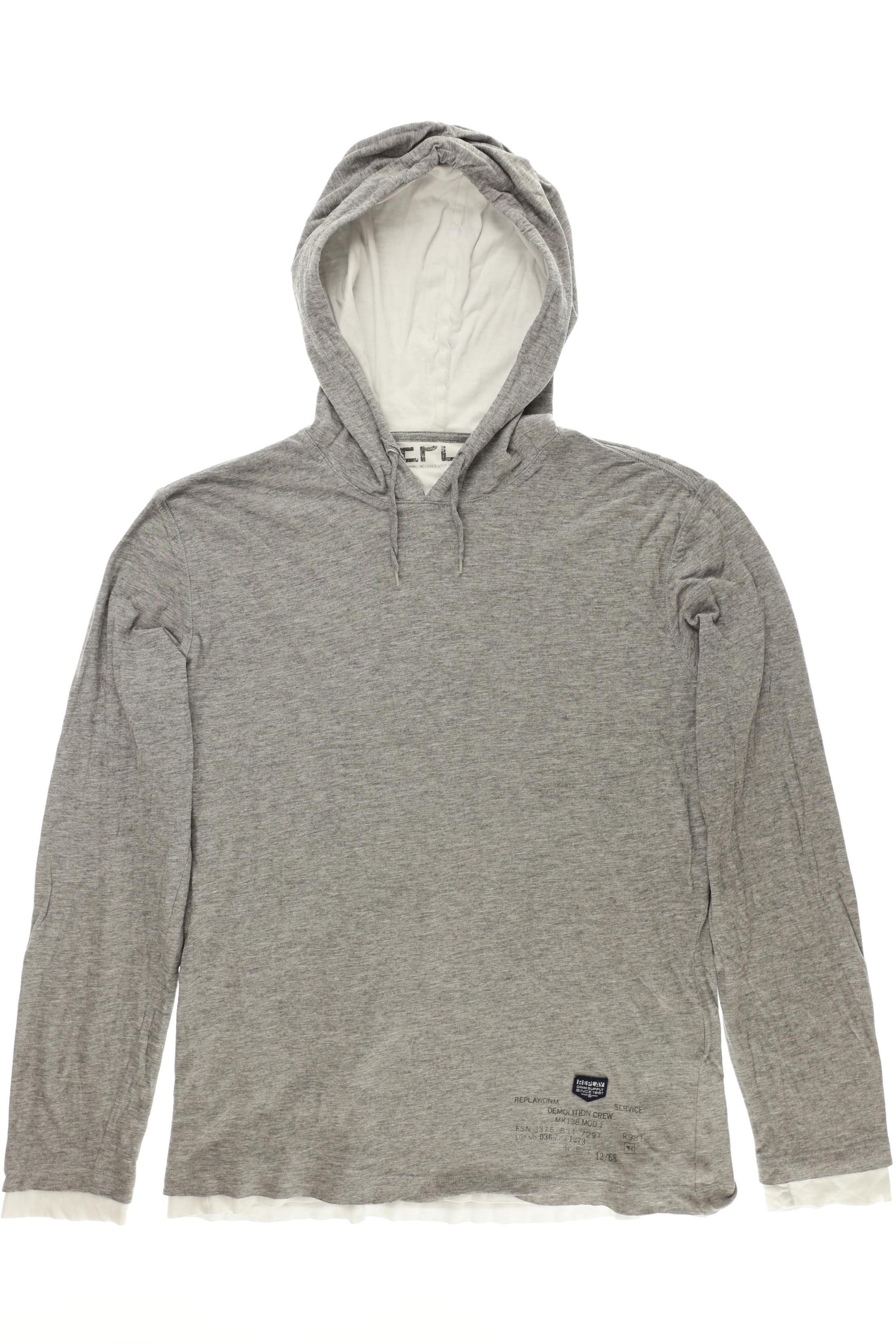 Thumbnail - Replay Herren Kapuzenpullover, silber, Gr.