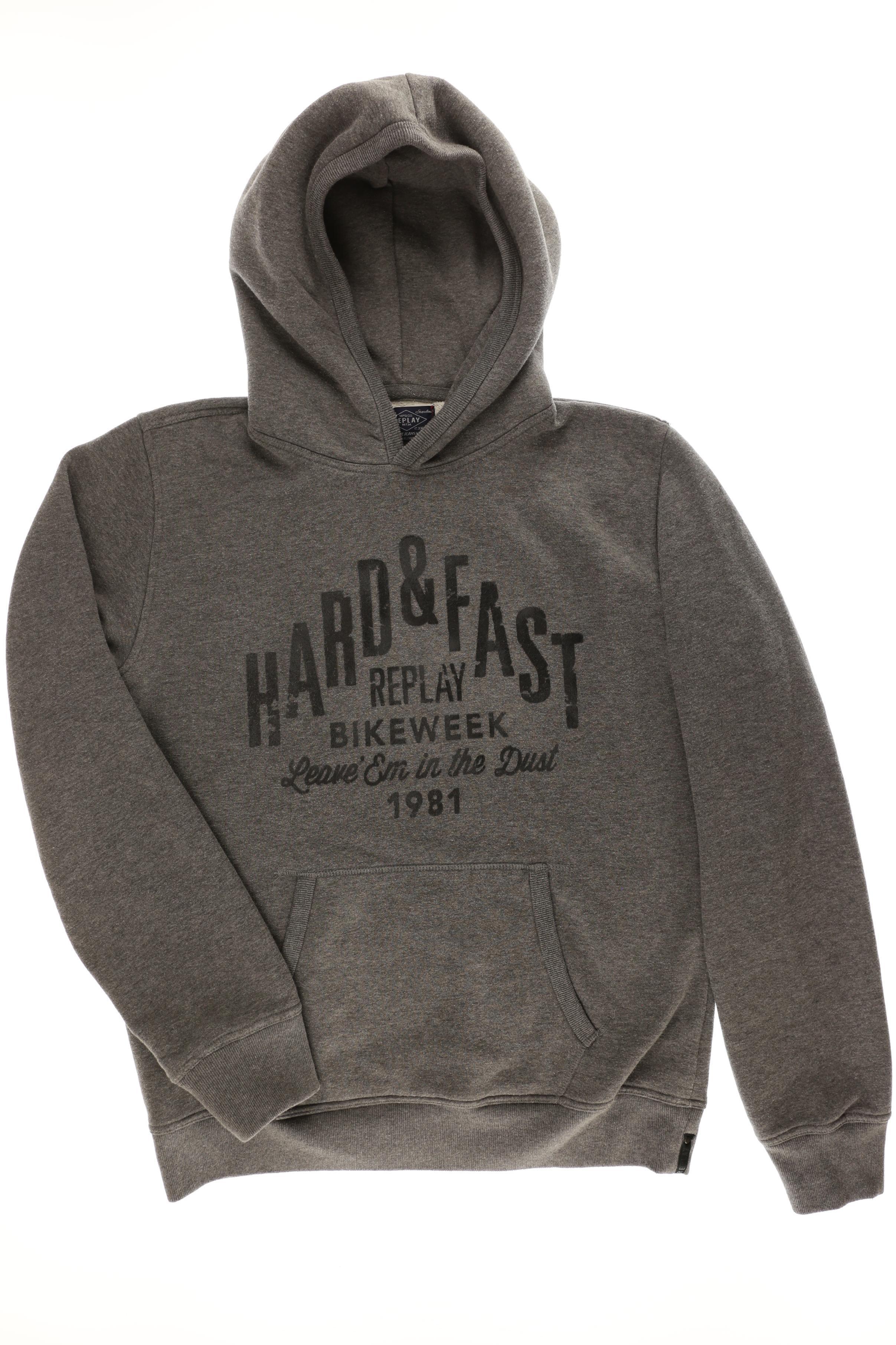 

Replay Herren Kapuzenpullover, grau, Gr.