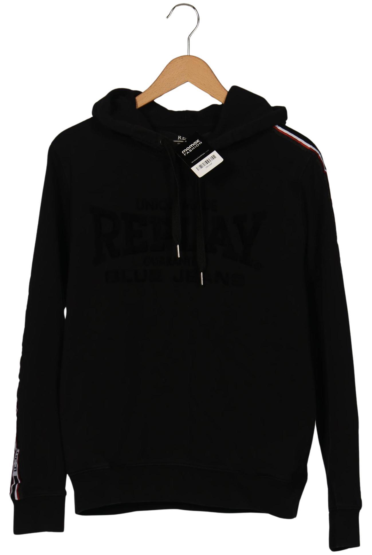 

Replay Herren Kapuzenpullover, schwarz, Gr. 52