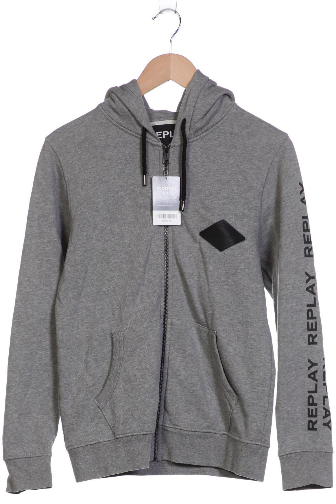 

Replay Herren Kapuzenpullover, grau, Gr. 46
