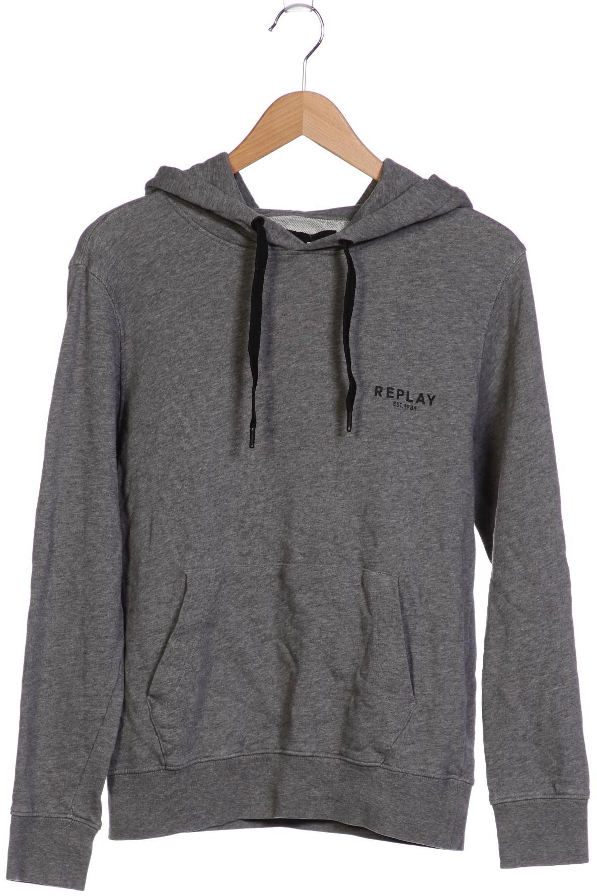 

Replay Herren Kapuzenpullover, grau, Gr. 46