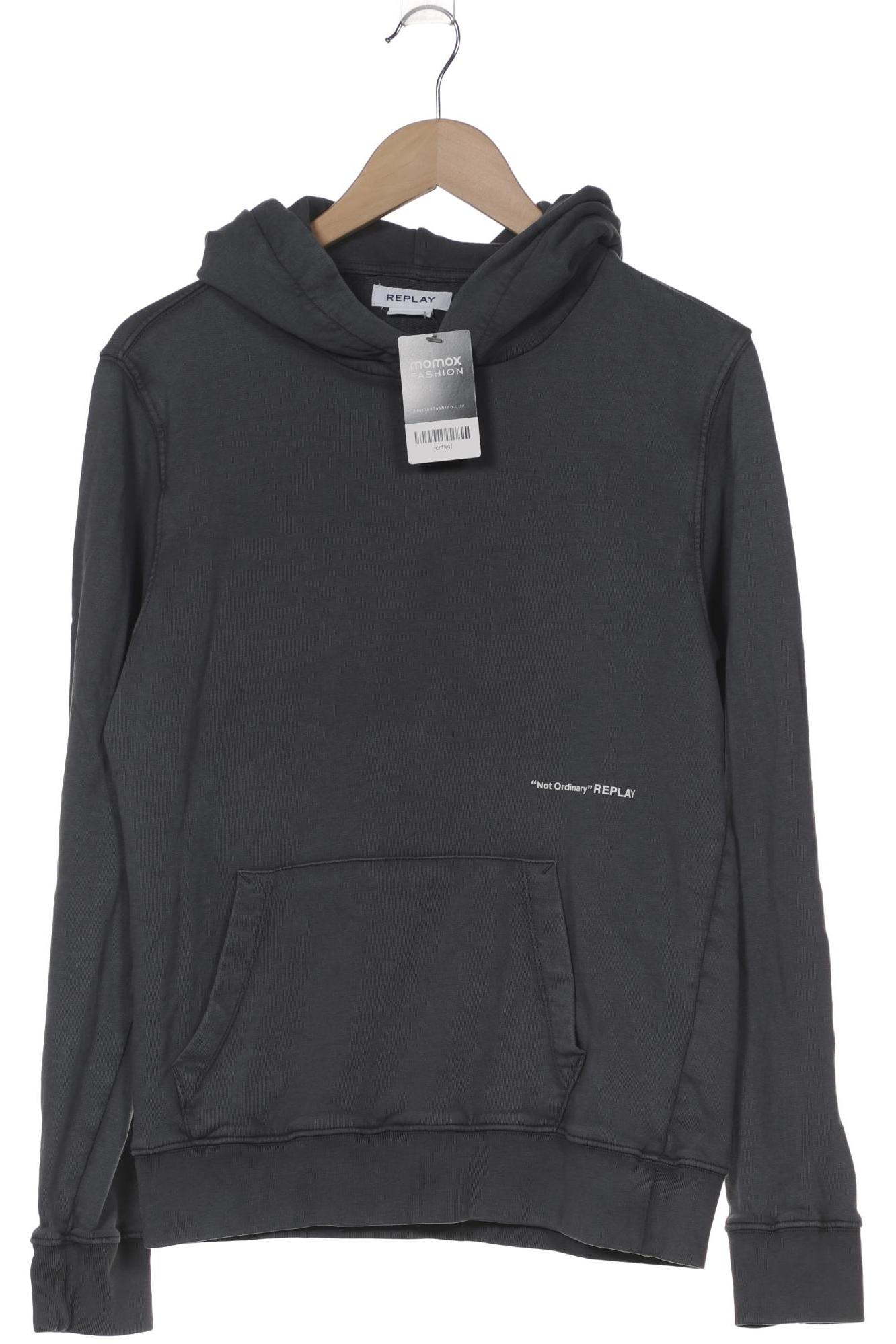 

Replay Herren Kapuzenpullover, grau, Gr. 48