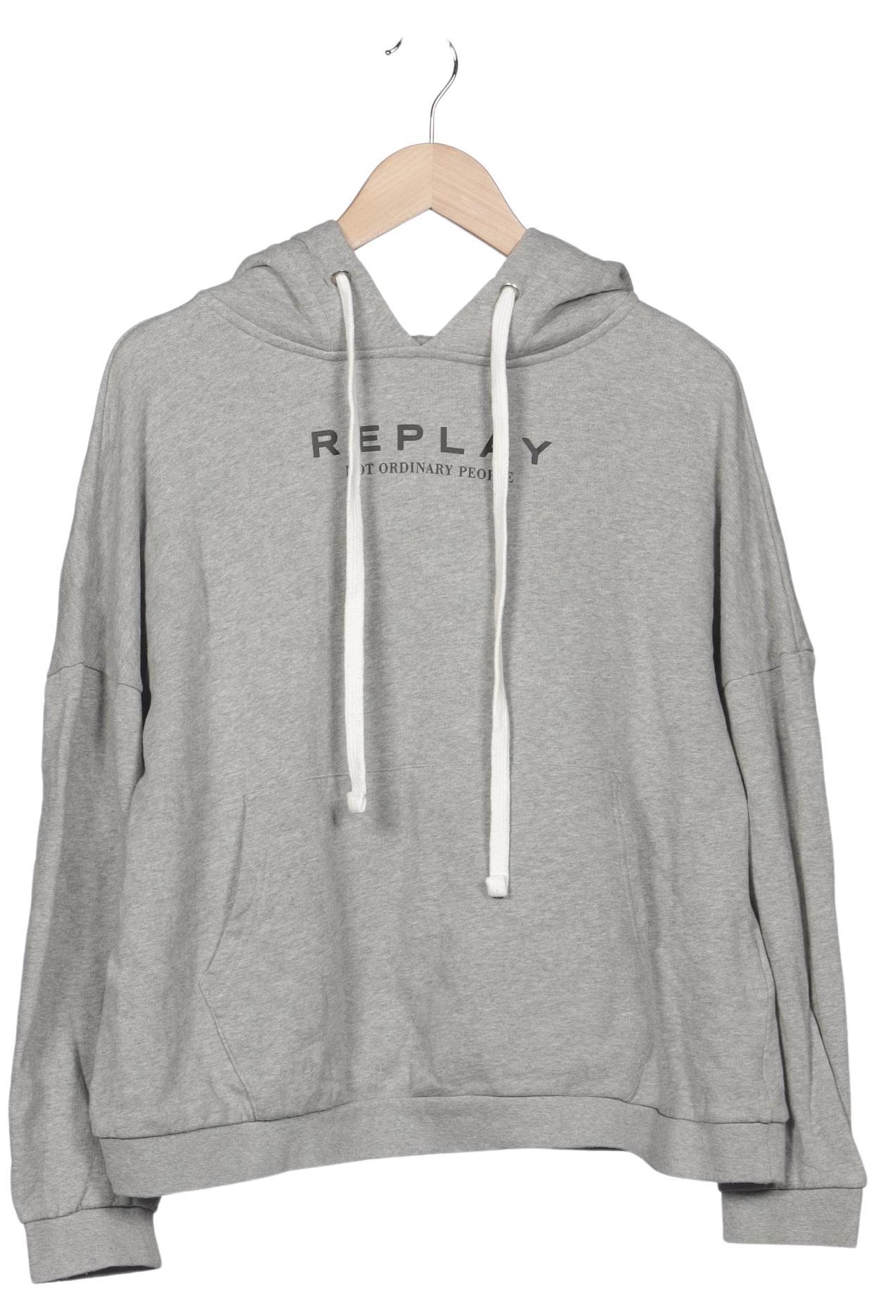 

Replay Herren Kapuzenpullover, grau, Gr. 48