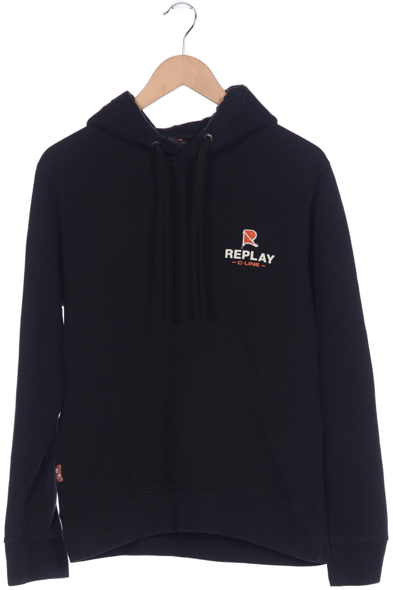 

Replay Herren Kapuzenpullover, schwarz, Gr. 52