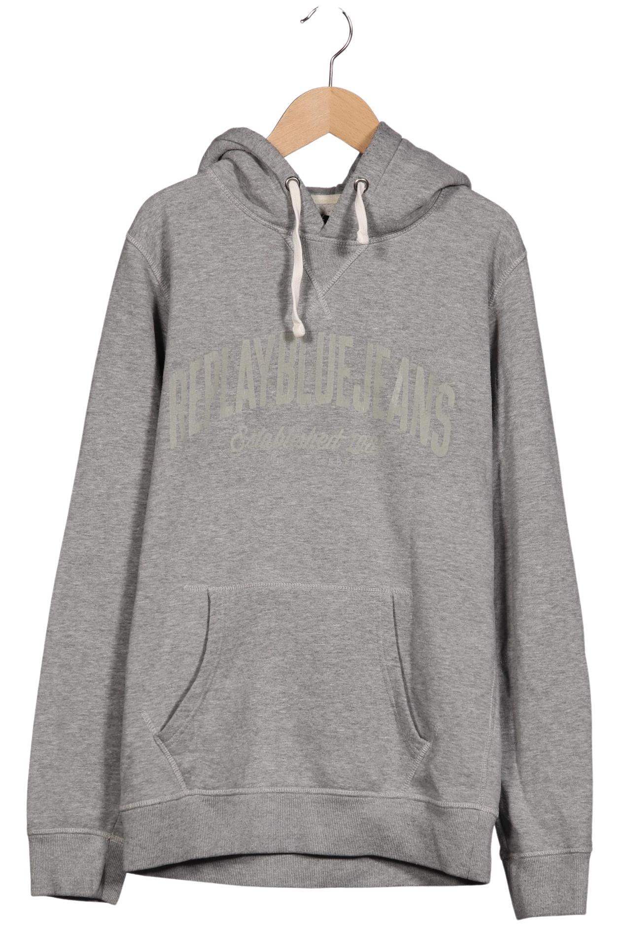 

Replay Herren Kapuzenpullover, grau, Gr. 48