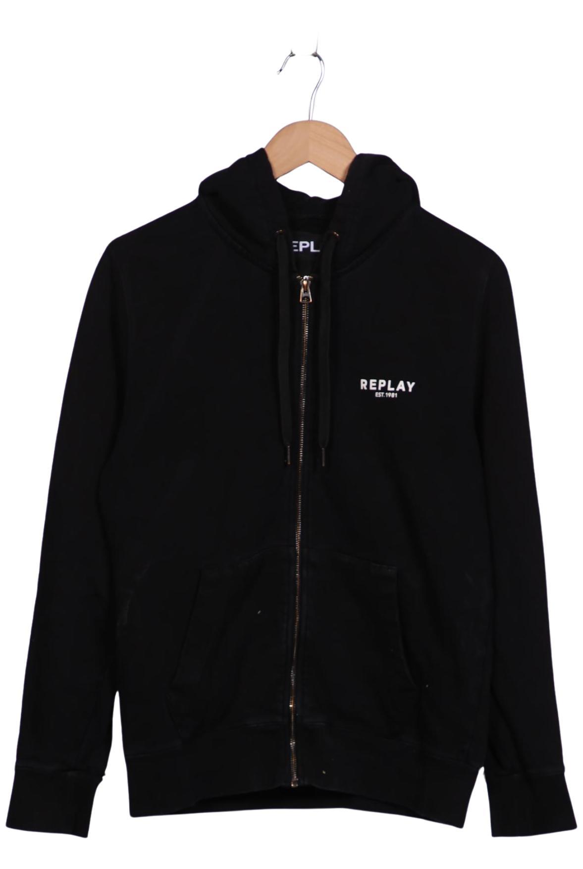 

Replay Herren Kapuzenpullover, schwarz, Gr. 48