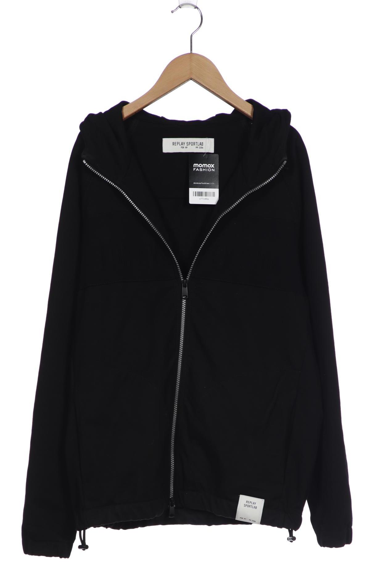 

Replay Herren Kapuzenpullover, schwarz, Gr. 48