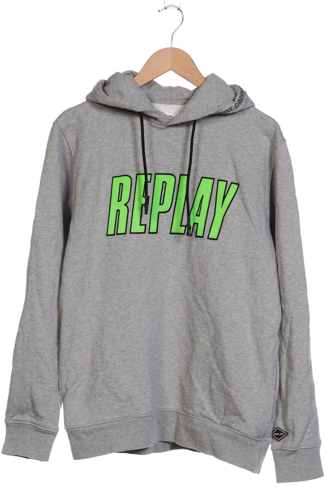 

Replay Herren Kapuzenpullover, grau