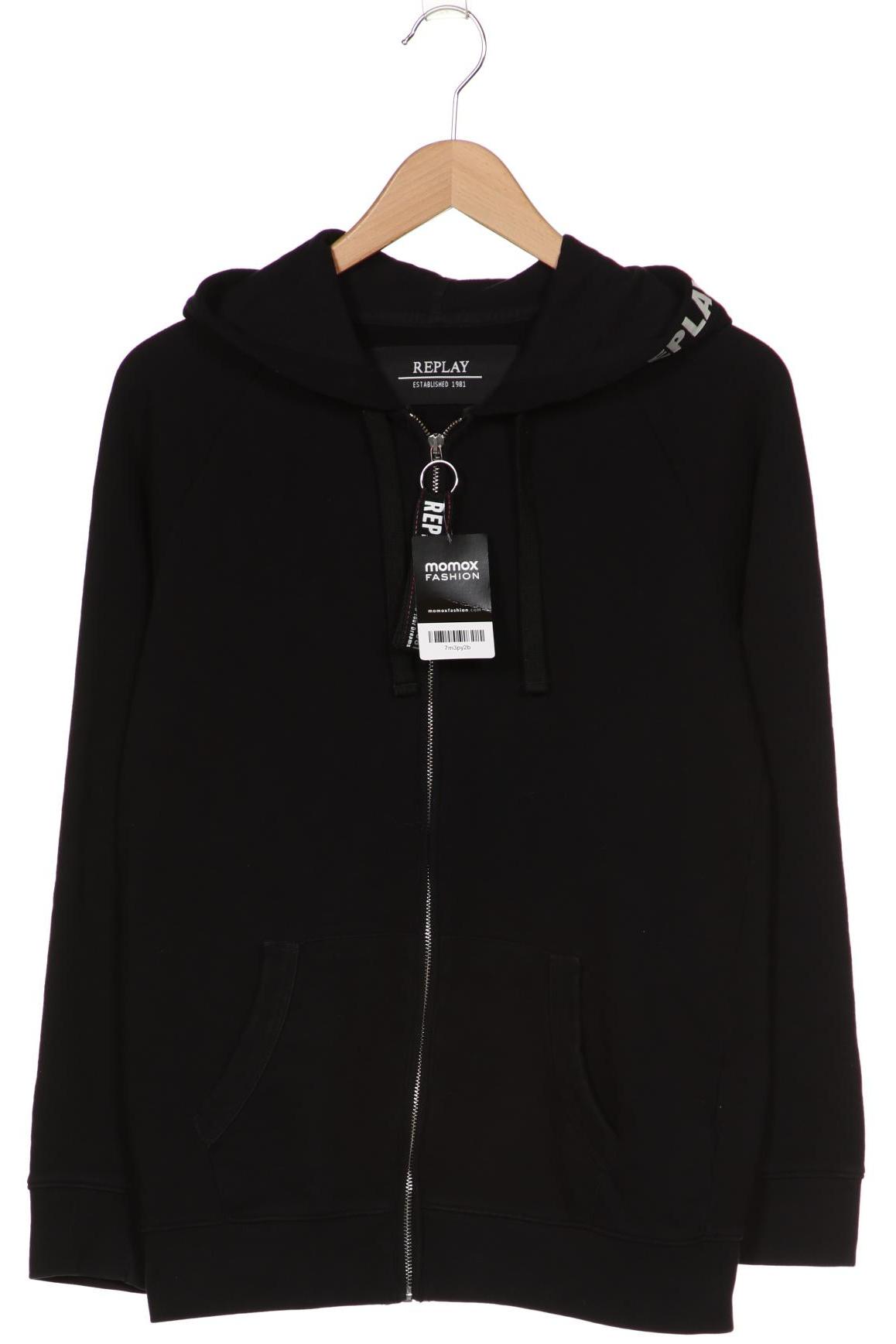 

Replay Herren Kapuzenpullover, schwarz