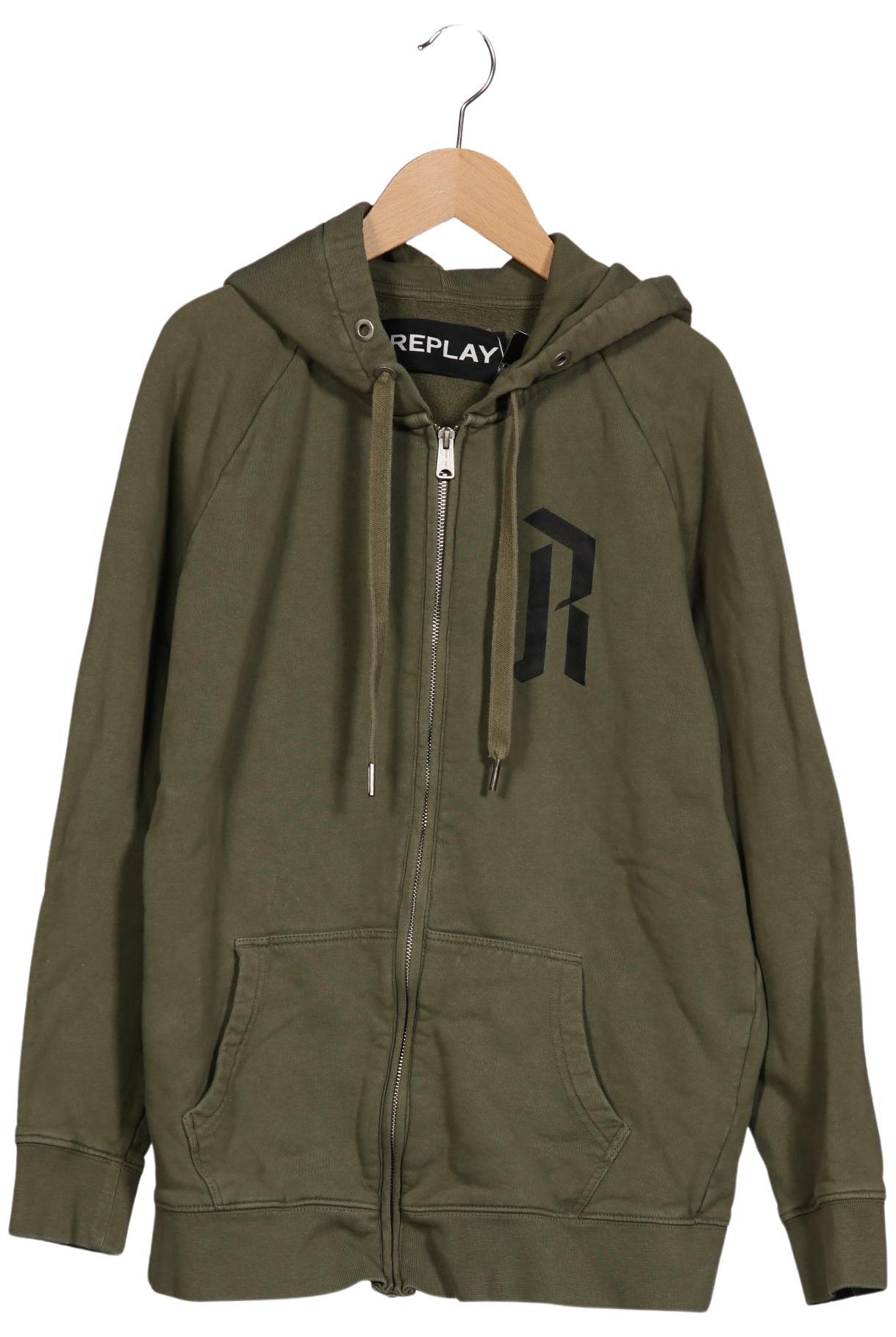 

Replay Herren Kapuzenpullover, grün, Gr. 48