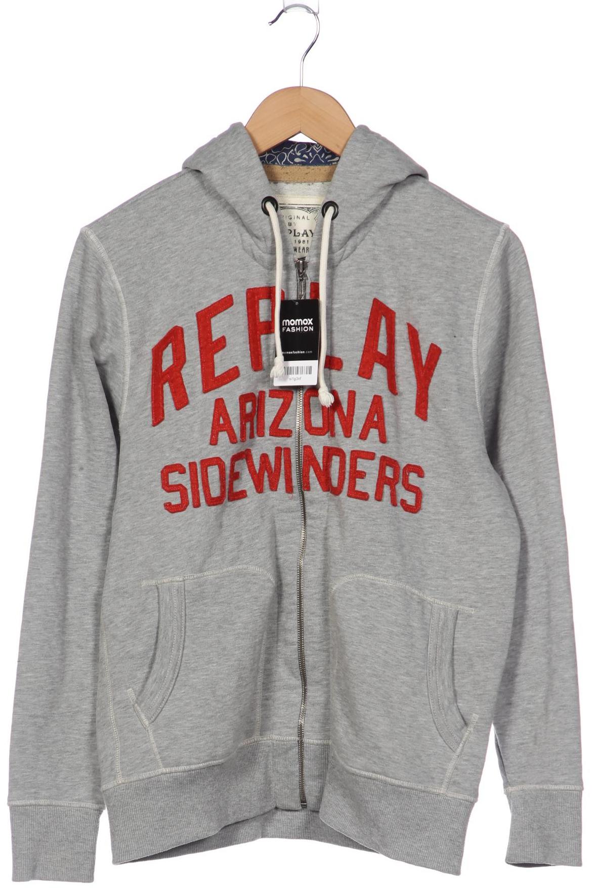 

Replay Herren Kapuzenpullover, grau