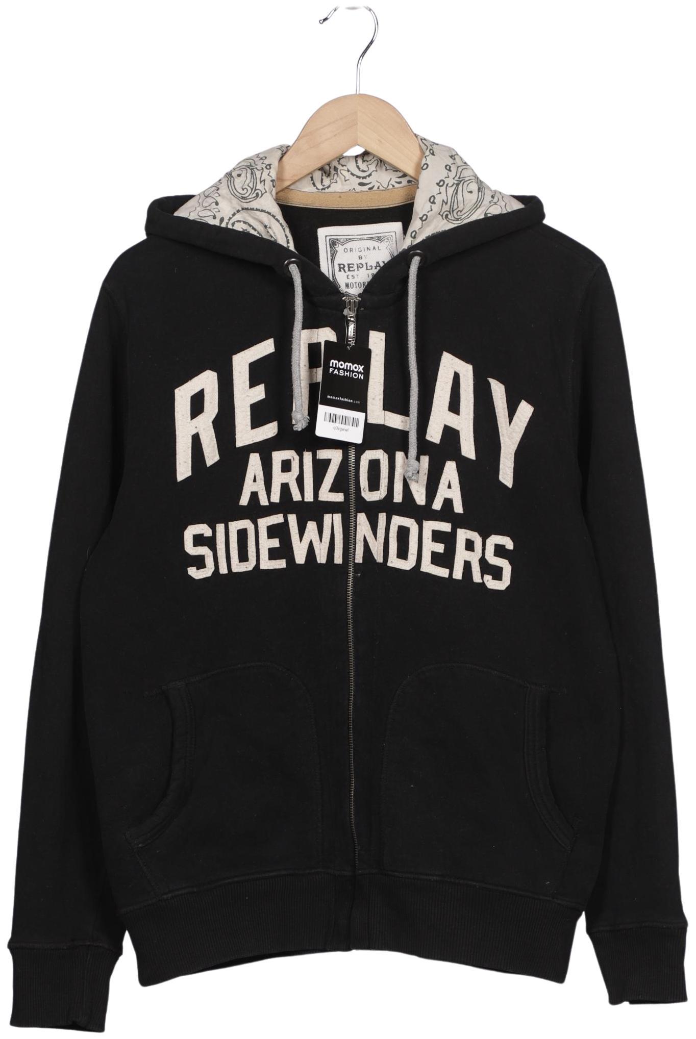 Thumbnail - Replay Herren Kapuzenpullover, schwarz, Gr. 52