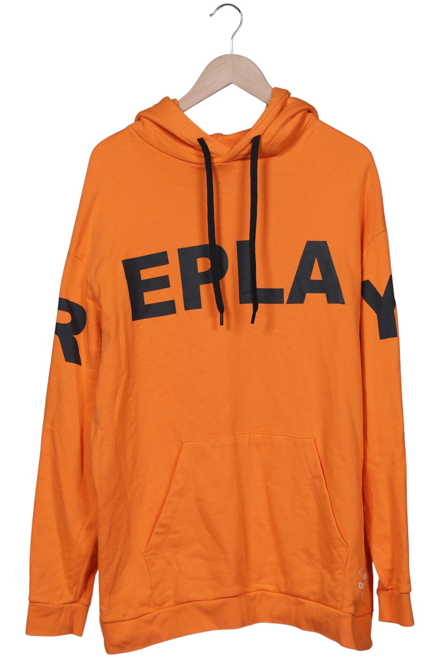 

Replay Herren Kapuzenpullover, orange, Gr. 52