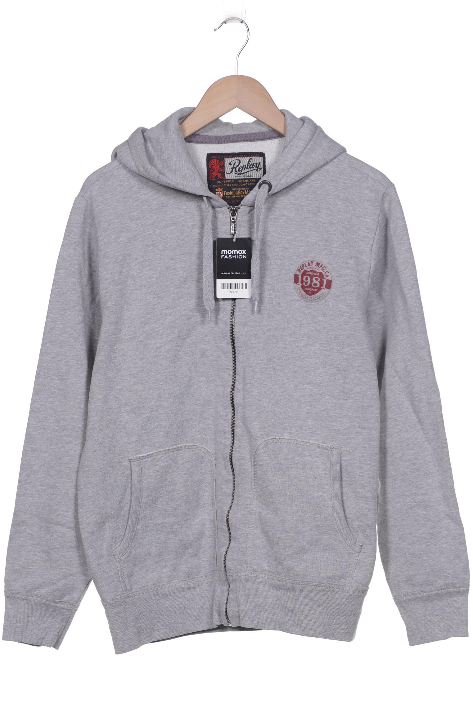 

Replay Herren Kapuzenpullover, grau