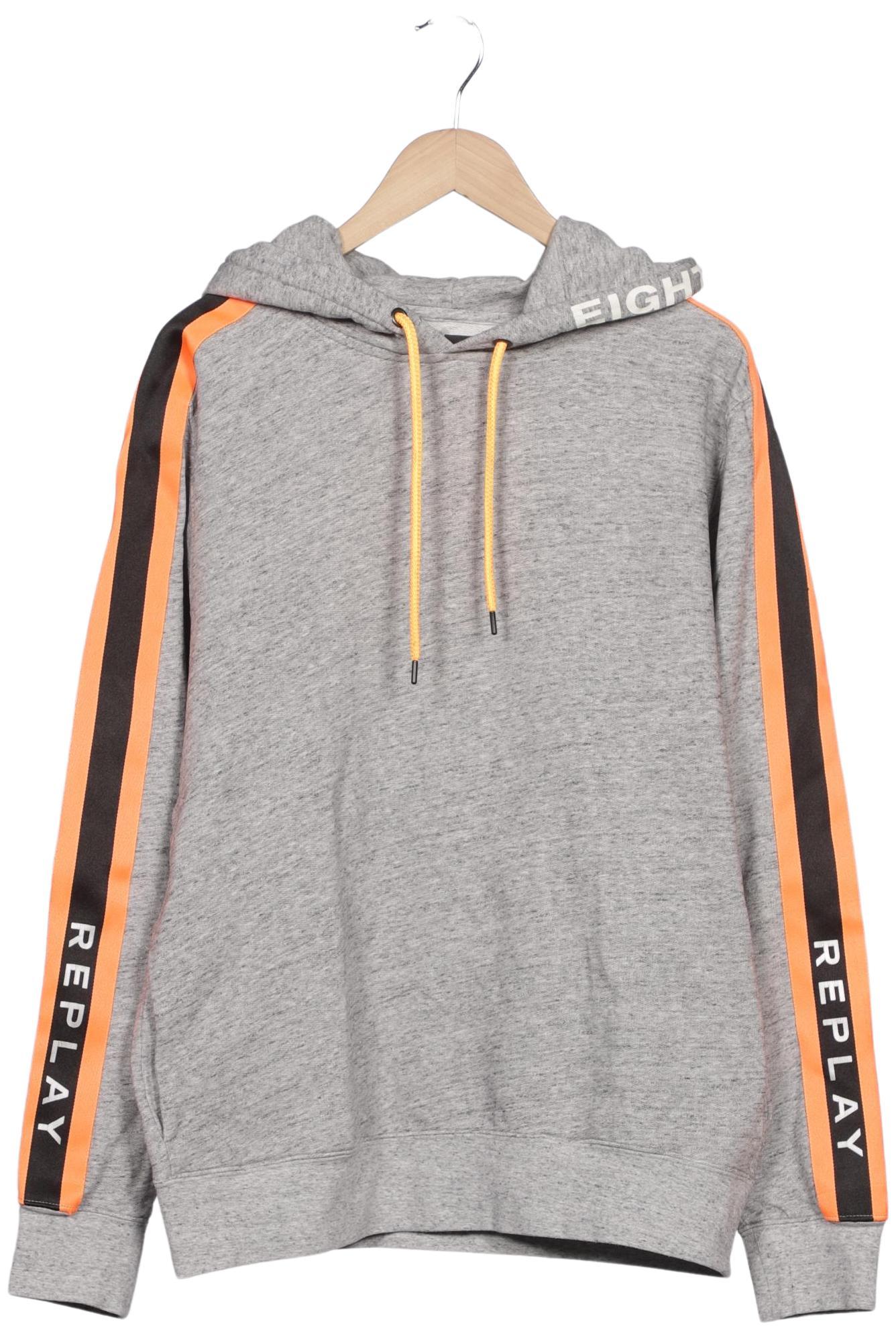 

Replay Herren Kapuzenpullover, grau, Gr. 54